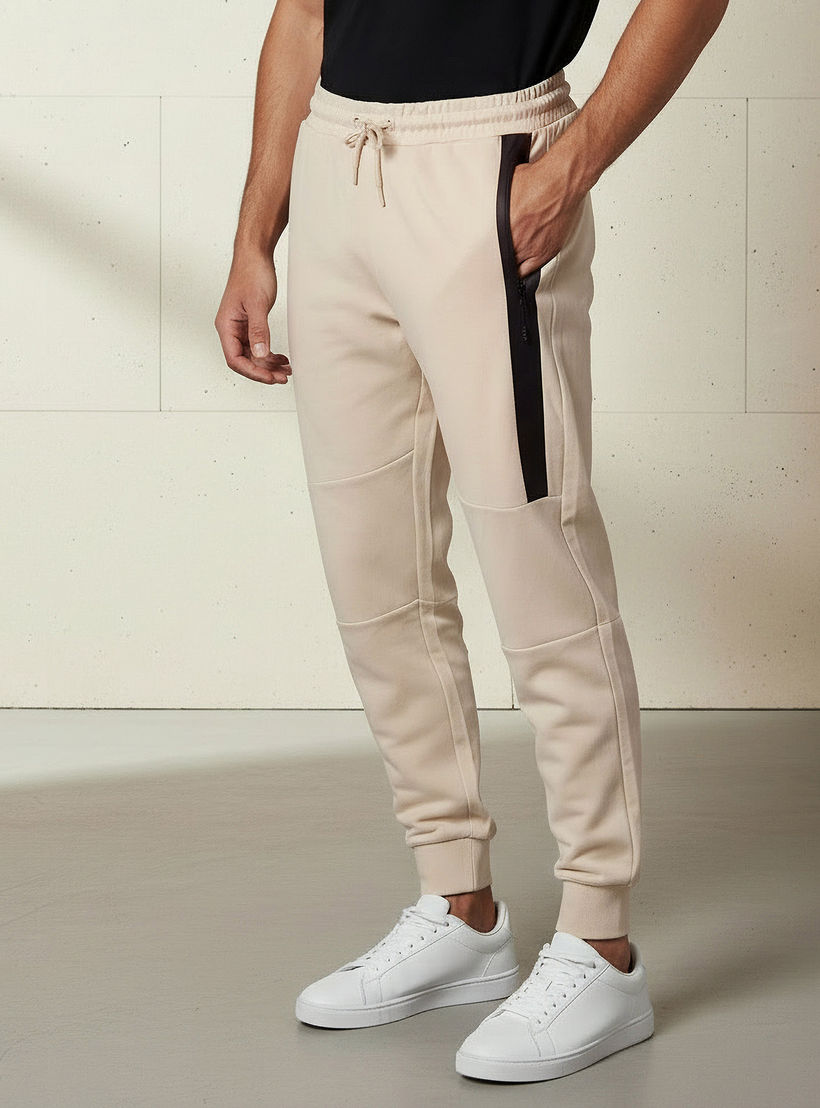 Kappa Men Jogger with Heat Sealed Zip Pockets-men-clothing-sportswearandactivewear-bottoms-joggers-image-1