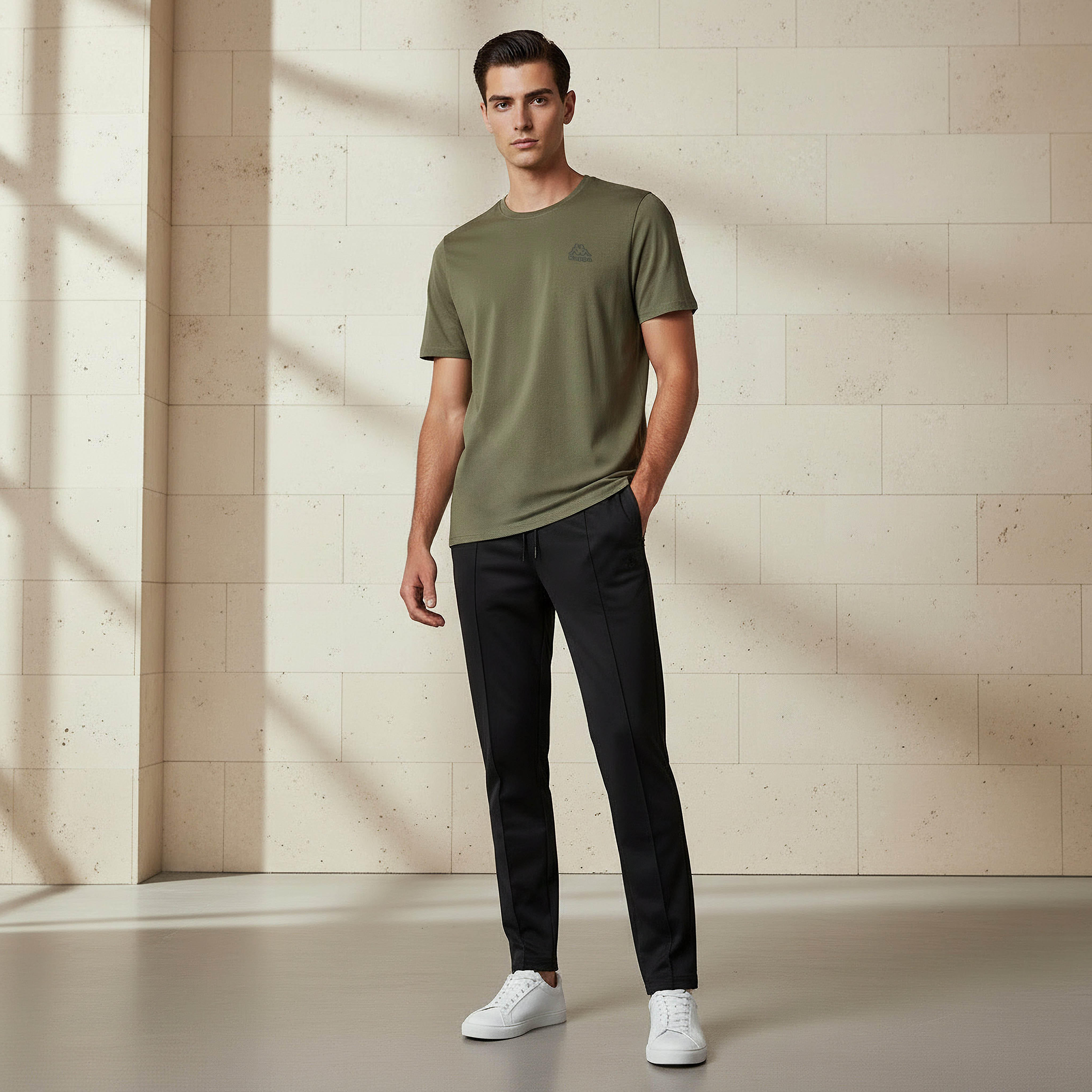 Kappa Men Crew Neck T-shirt-men-clothing-sportswearandactivewear-tshirtsandpolos-image-2