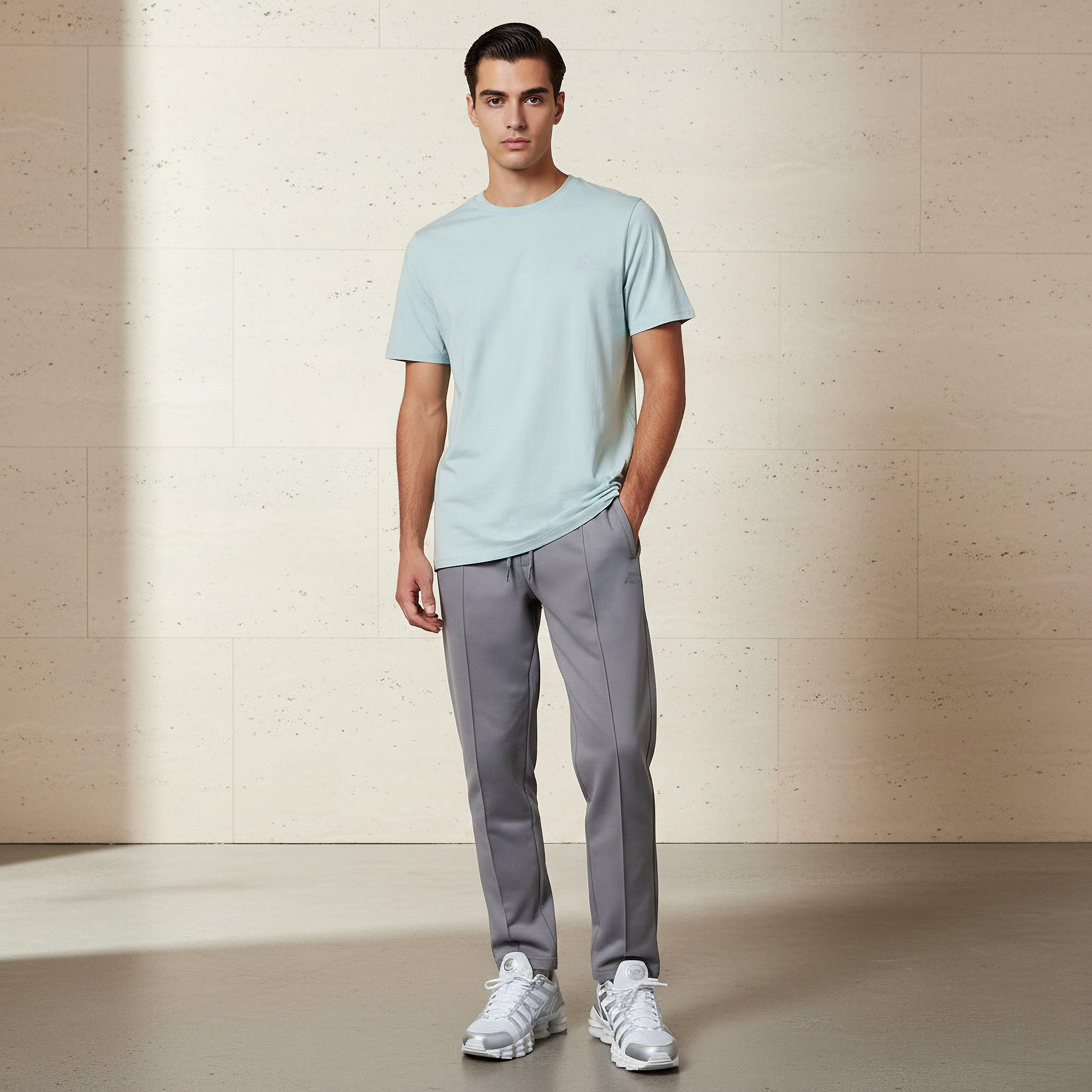 Kappa Men Crew Neck T-shirt-men-clothing-sportswearandactivewear-tshirtsandpolos-image-2