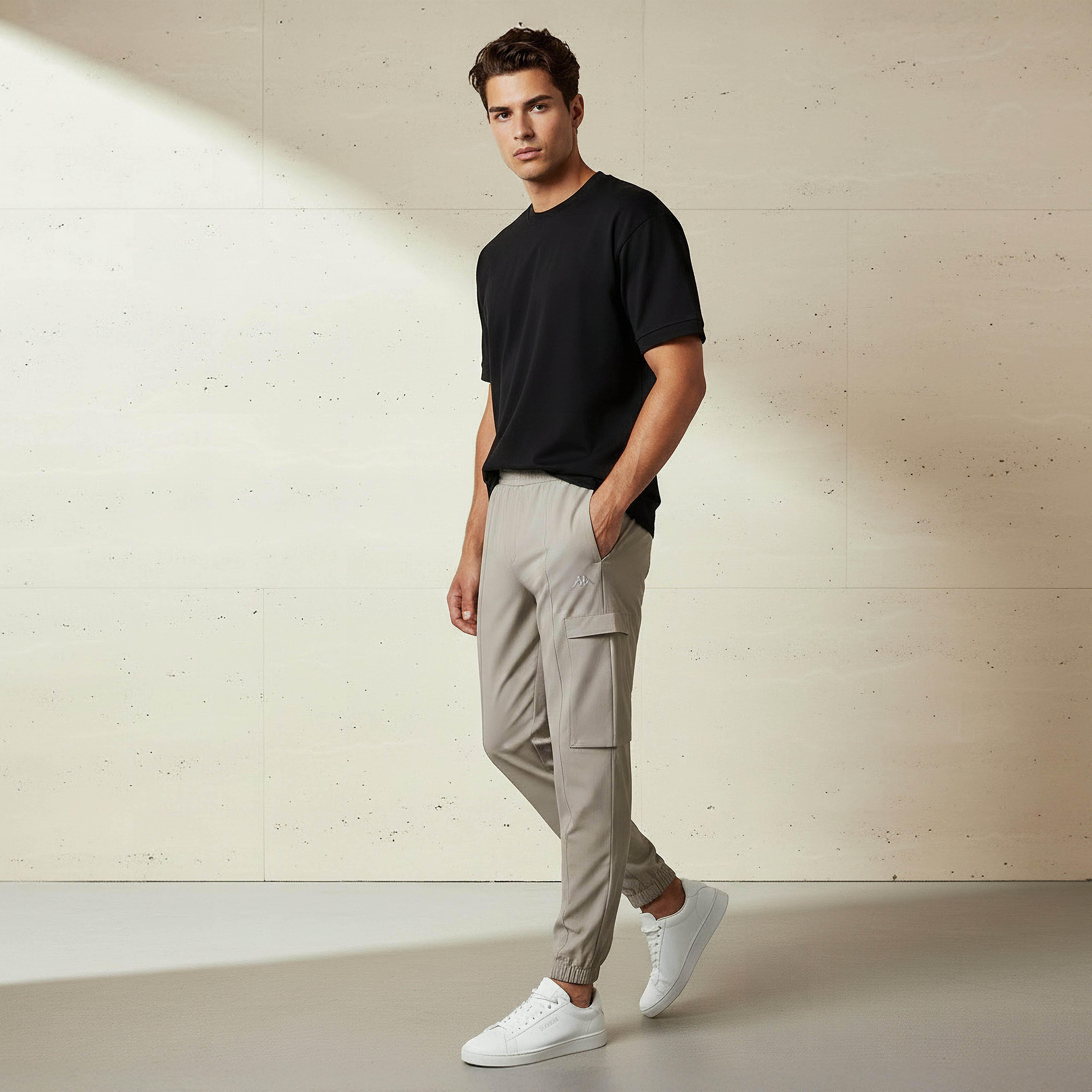 Kappa Men Cargo Joggers-men-clothing-sportswearandactivewear-bottoms-joggers-image-2