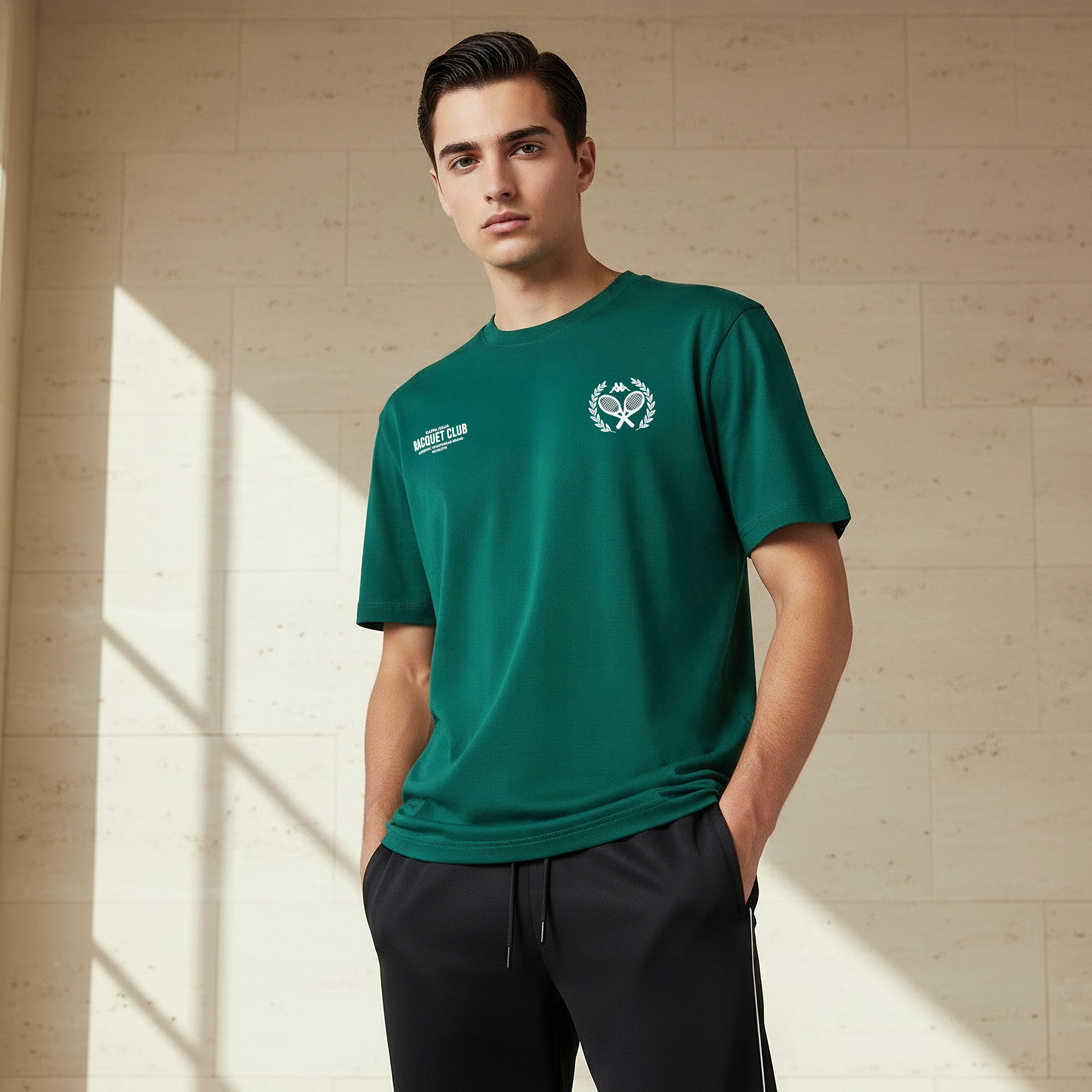 Kappa Men Graphic Print T-shirt-men-clothing-sportswearandactivewear-tshirtsandpolos-image-1