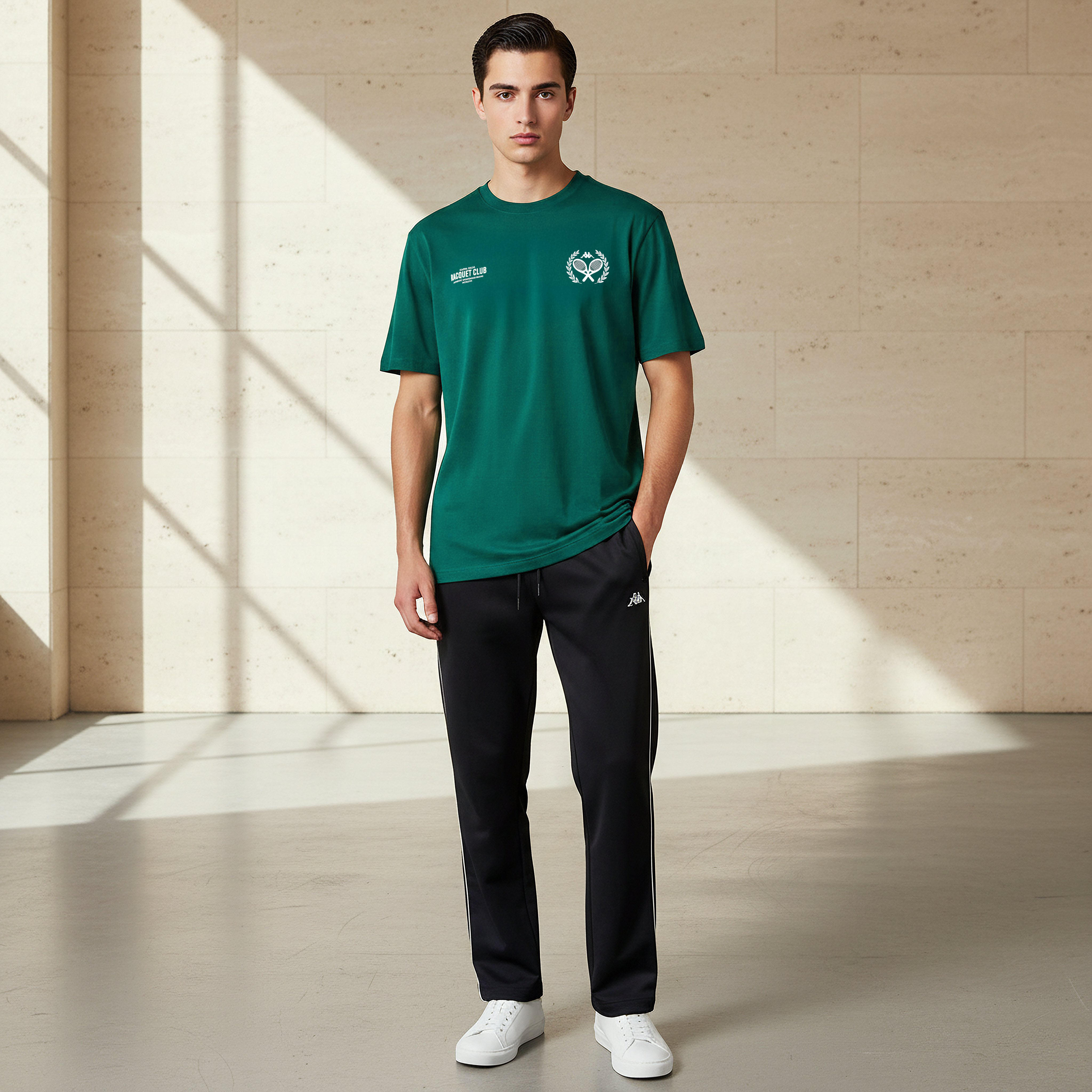 Kappa Men Graphic Print T-shirt-men-clothing-sportswearandactivewear-tshirtsandpolos-image-2