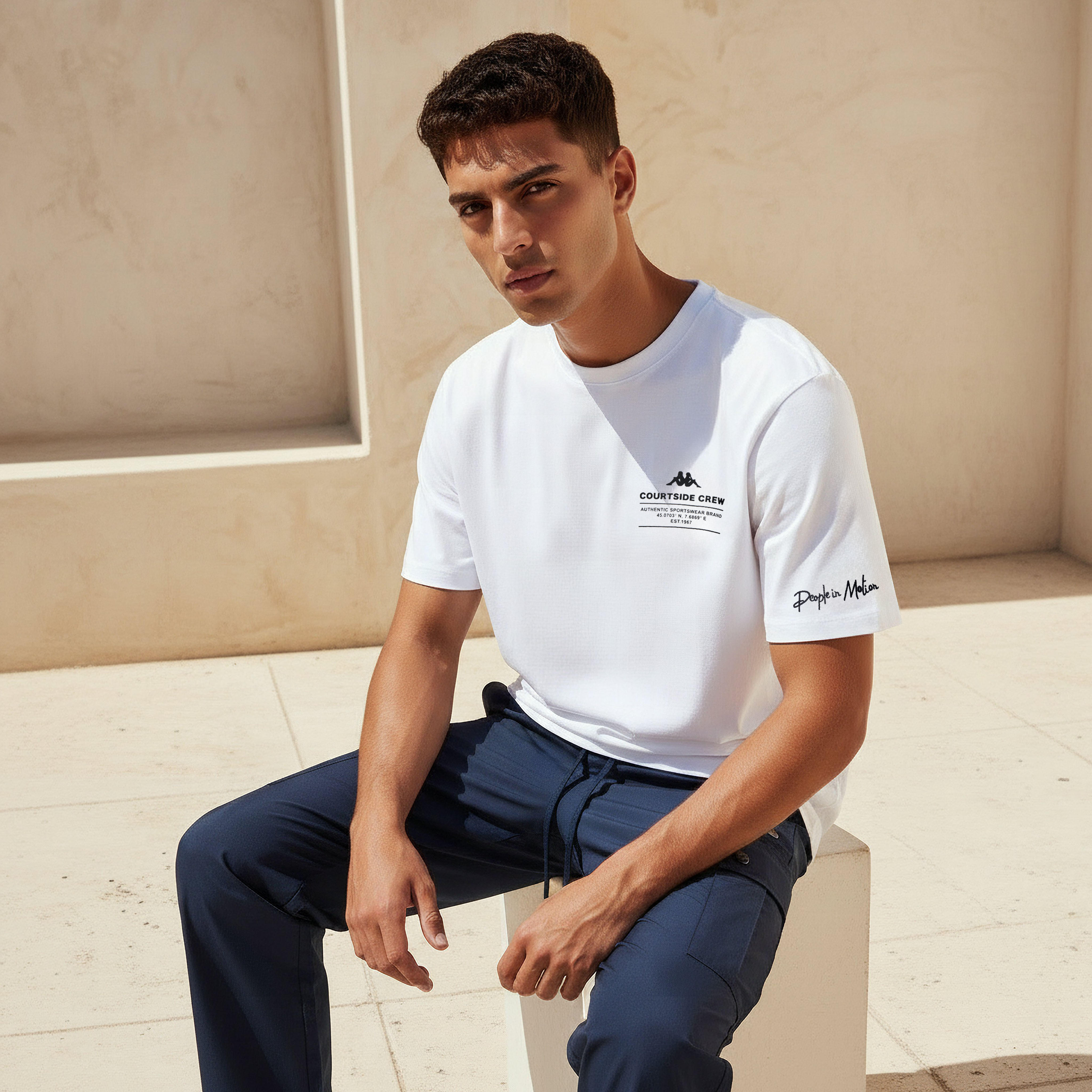 Kappa Men Graphic Print T-shirt-men-clothing-sportswearandactivewear-tshirtsandpolos-image-1