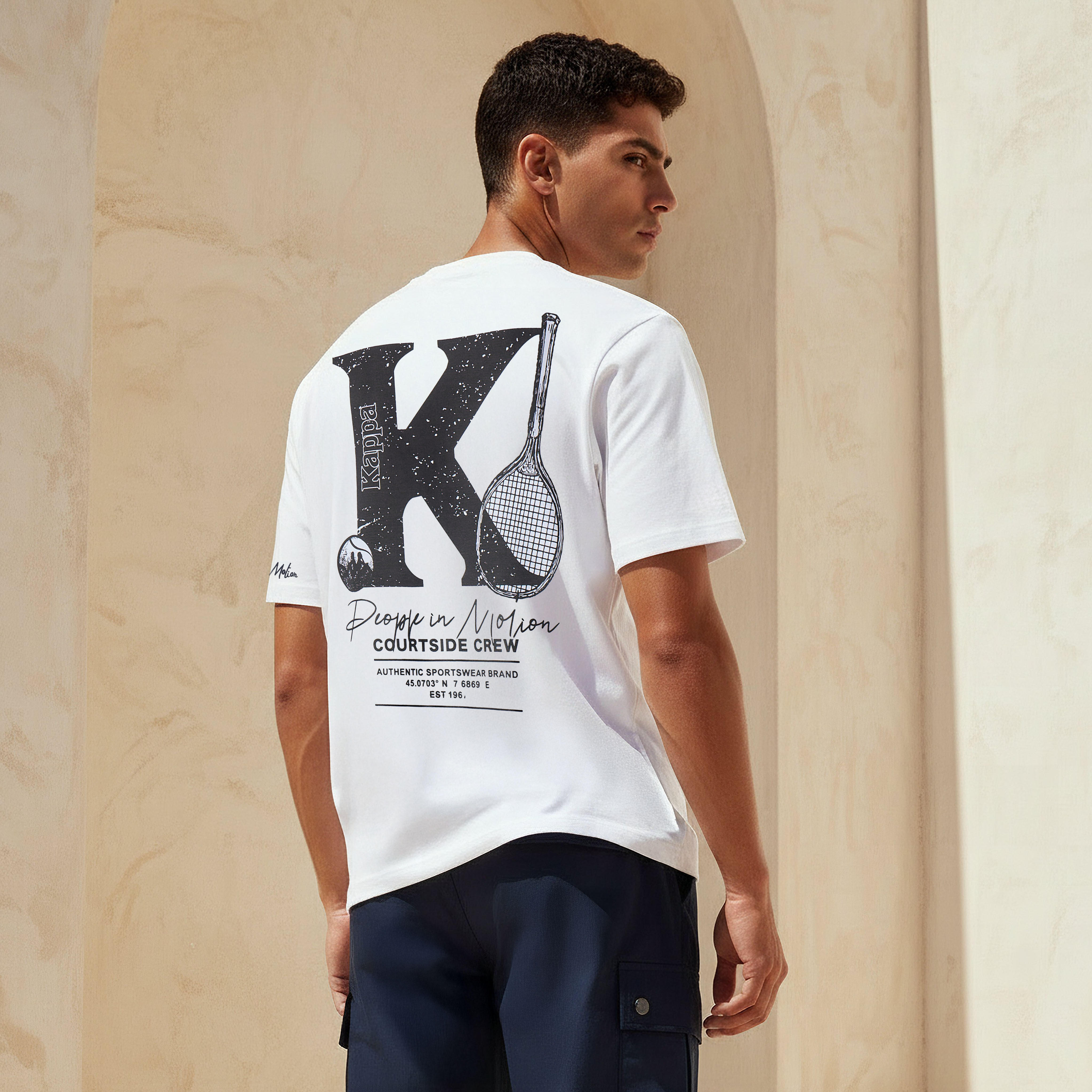 Kappa Men Graphic Print T-shirt-men-clothing-sportswearandactivewear-tshirtsandpolos-image-3
