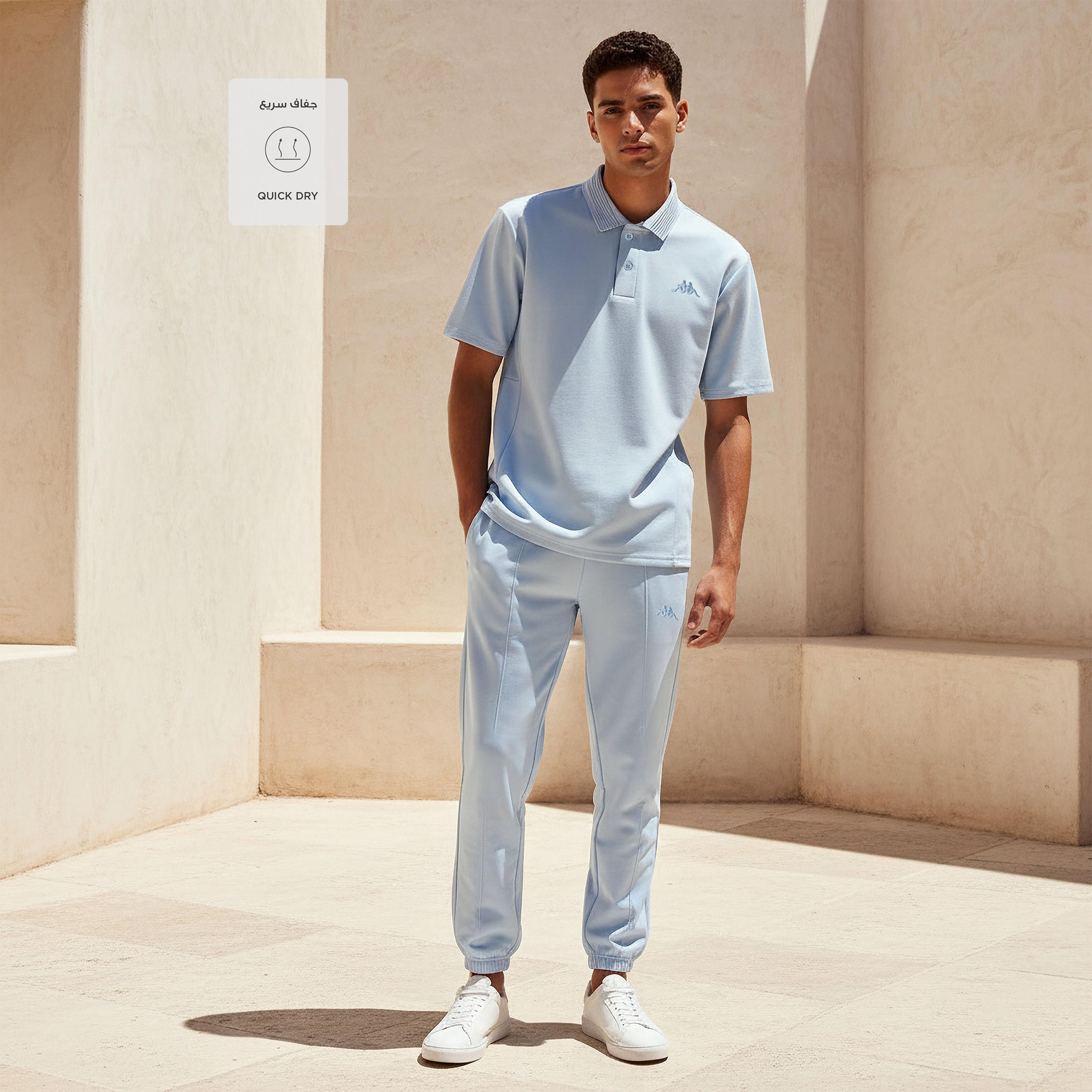 Kappa Men Soft Touch Polo T-shirt-men-clothing-tshirtsandpolos-polos-image-2