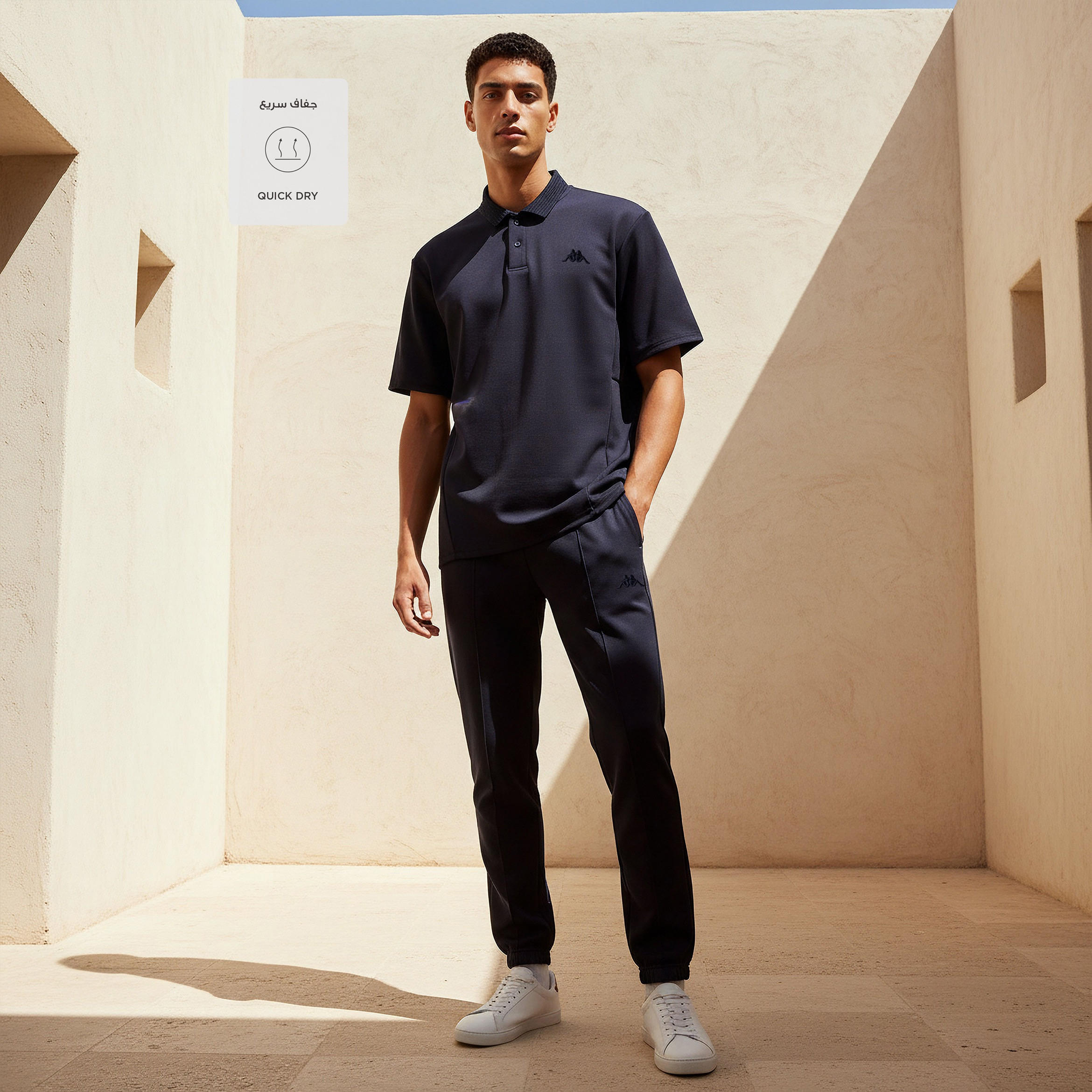 Kappa Men Soft Touch Polo T-shirt-men-clothing-tshirtsandpolos-polos-image-2