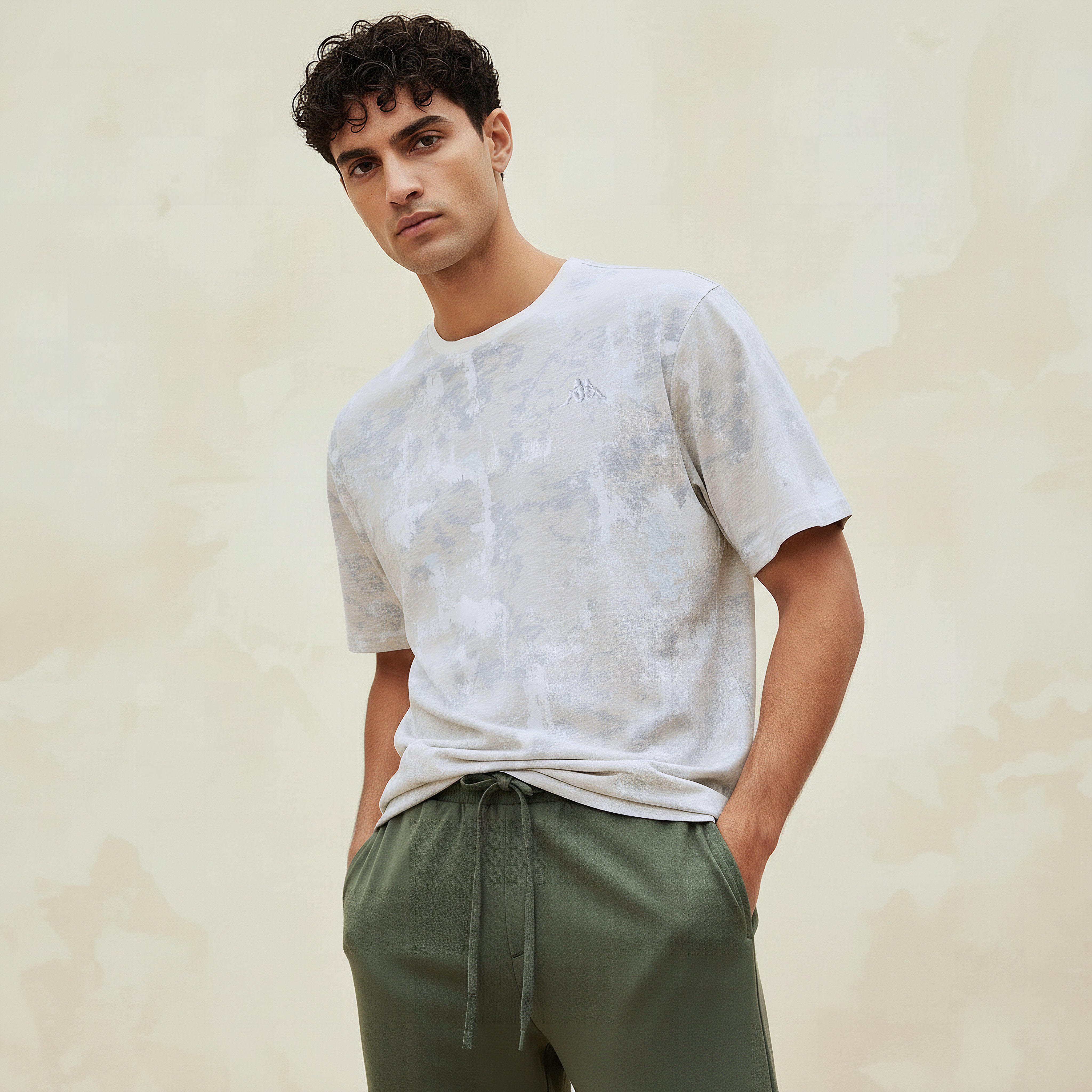 تيشيرت بطبعات للرجال من كابا-men-clothing-sportswearandactivewear-tshirtsandpolos-image-1