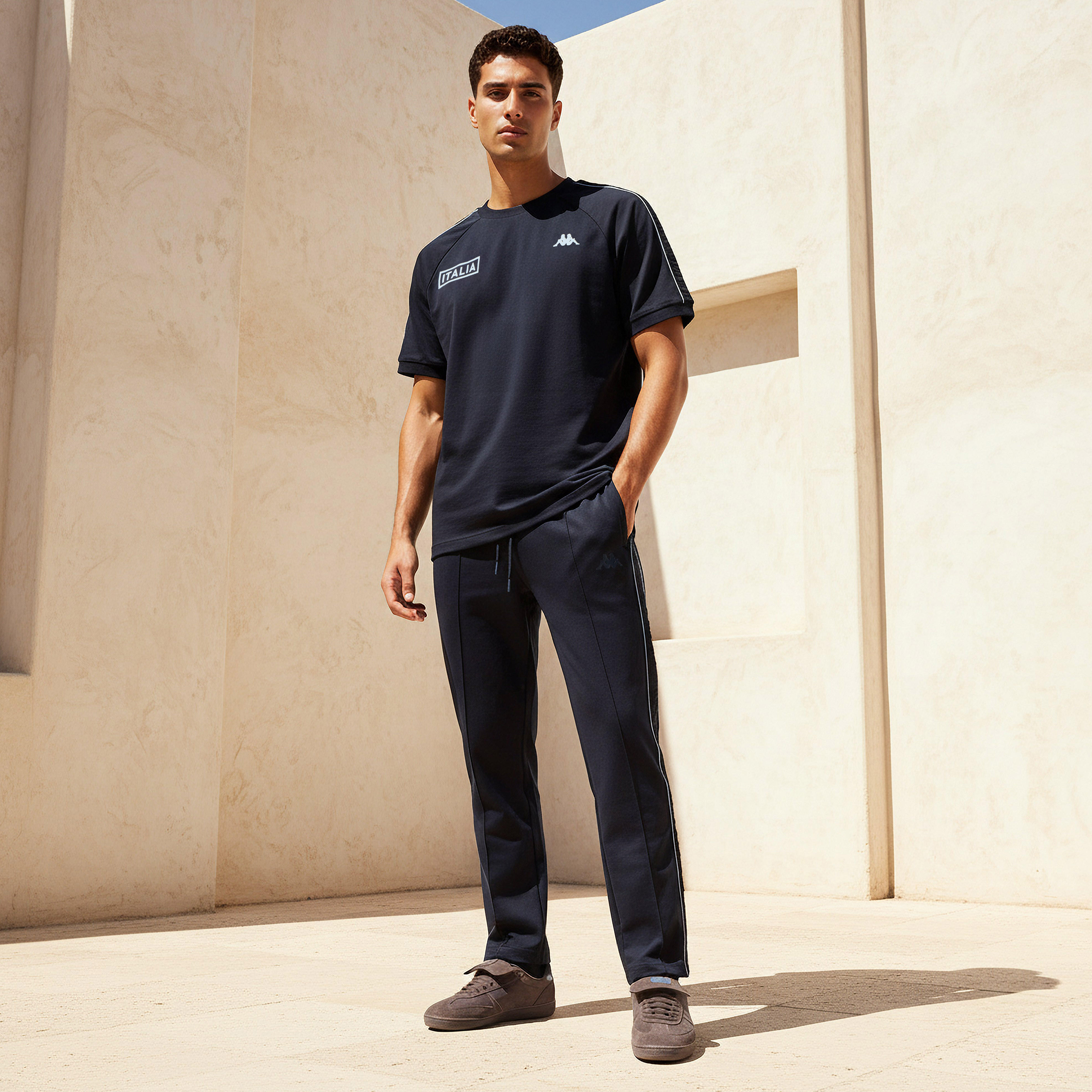 Kappa Men Tape Accent T-shirt-men-clothing-sportswearandactivewear-tshirtsandpolos-image-3