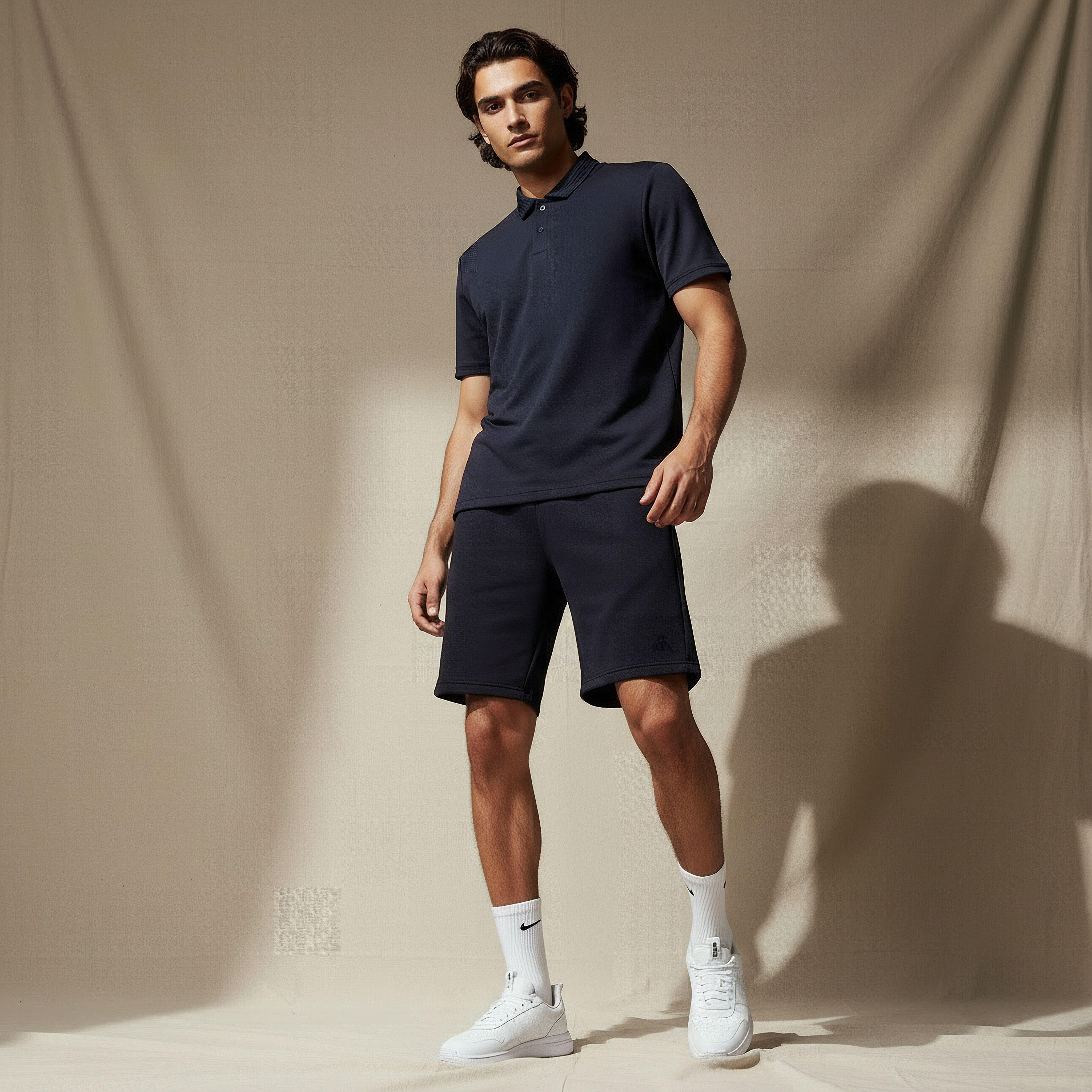 Kappa Men Drawstring Waist Shorts-men-clothing-bottoms-shorts-image-3