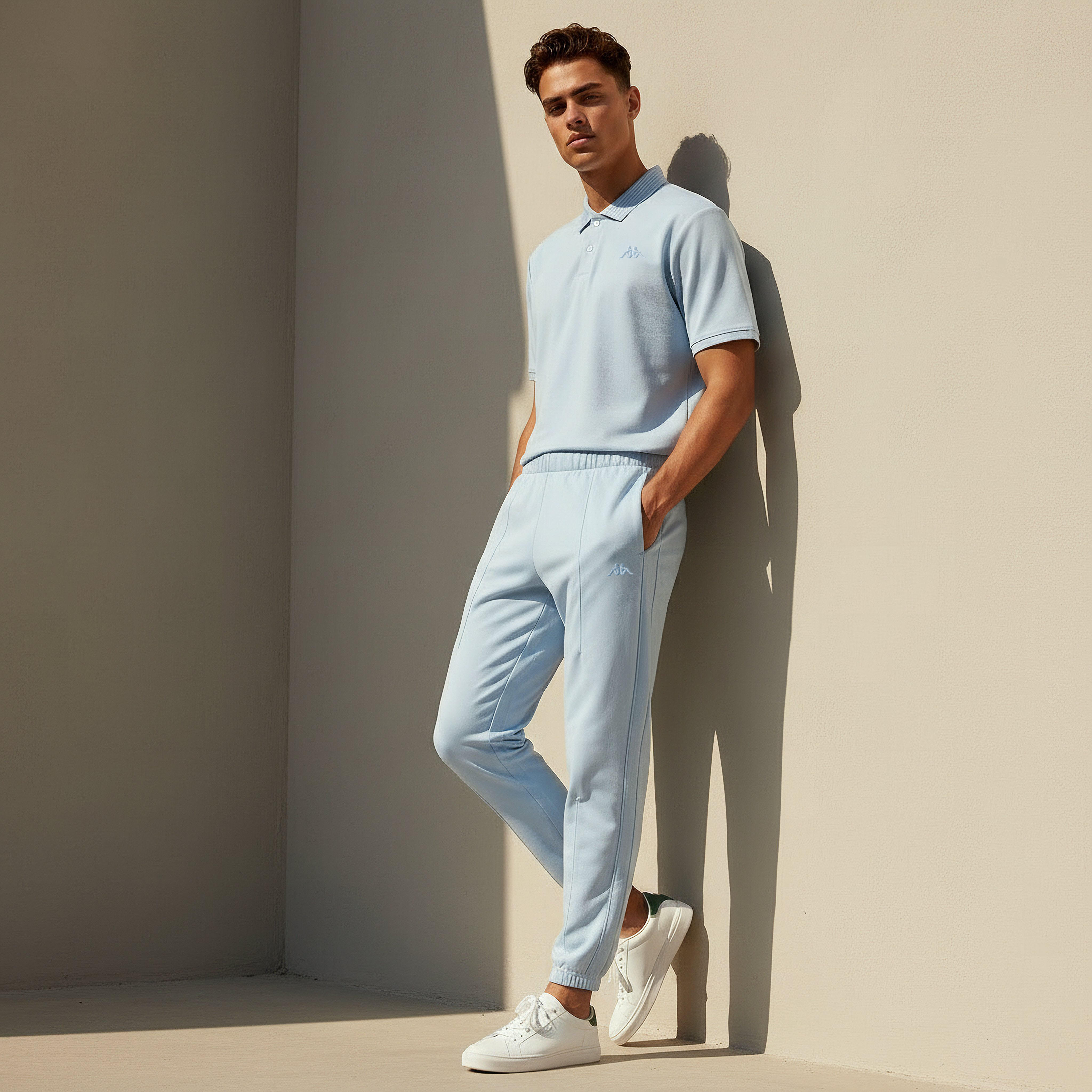 Kappa Men Elasticated Waist Joggers-men-clothing-sportswearandactivewear-tracksuits-image-3