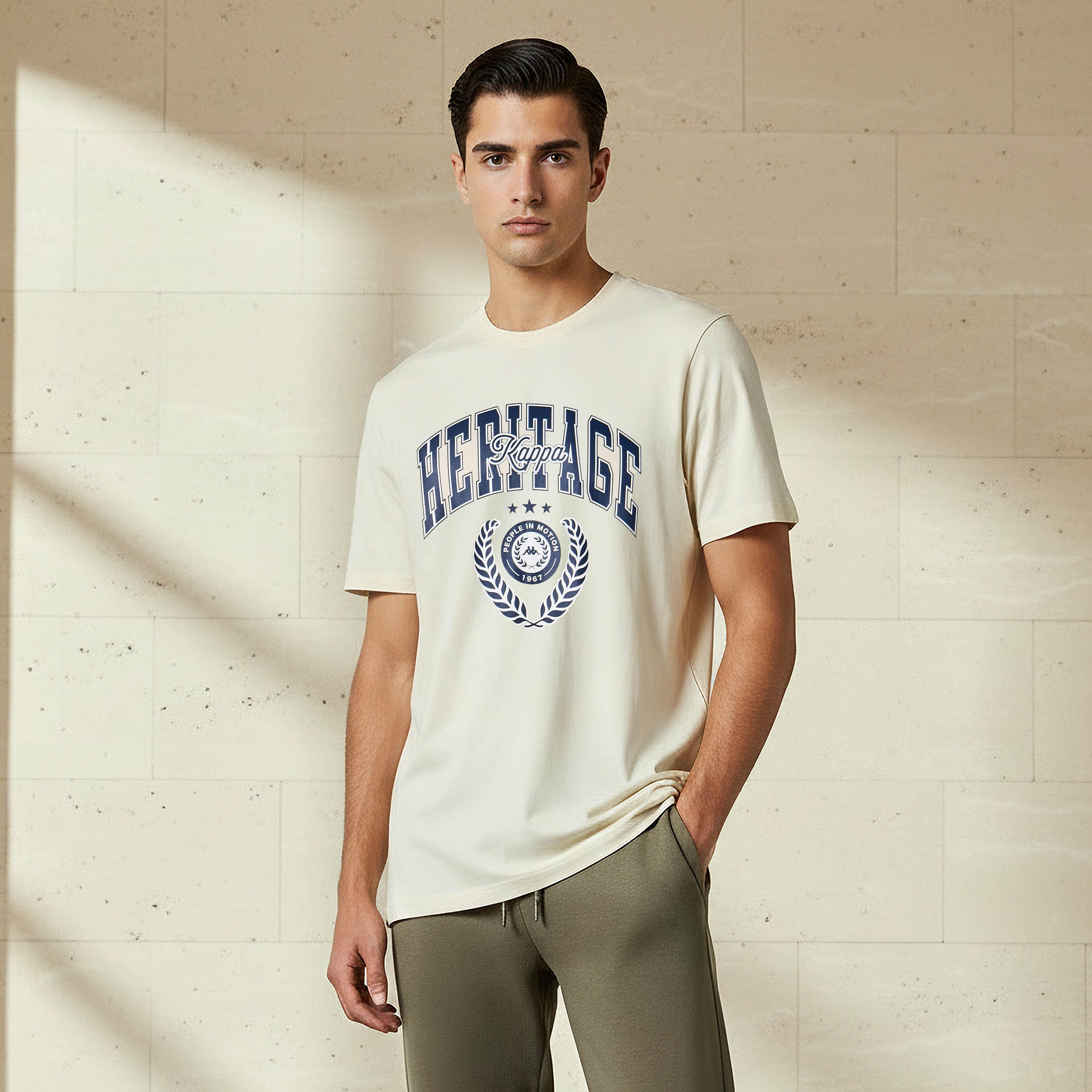 Kappa Men 2-Way Stretch T-shirt-men-clothing-sportswearandactivewear-tshirtsandpolos-image-1