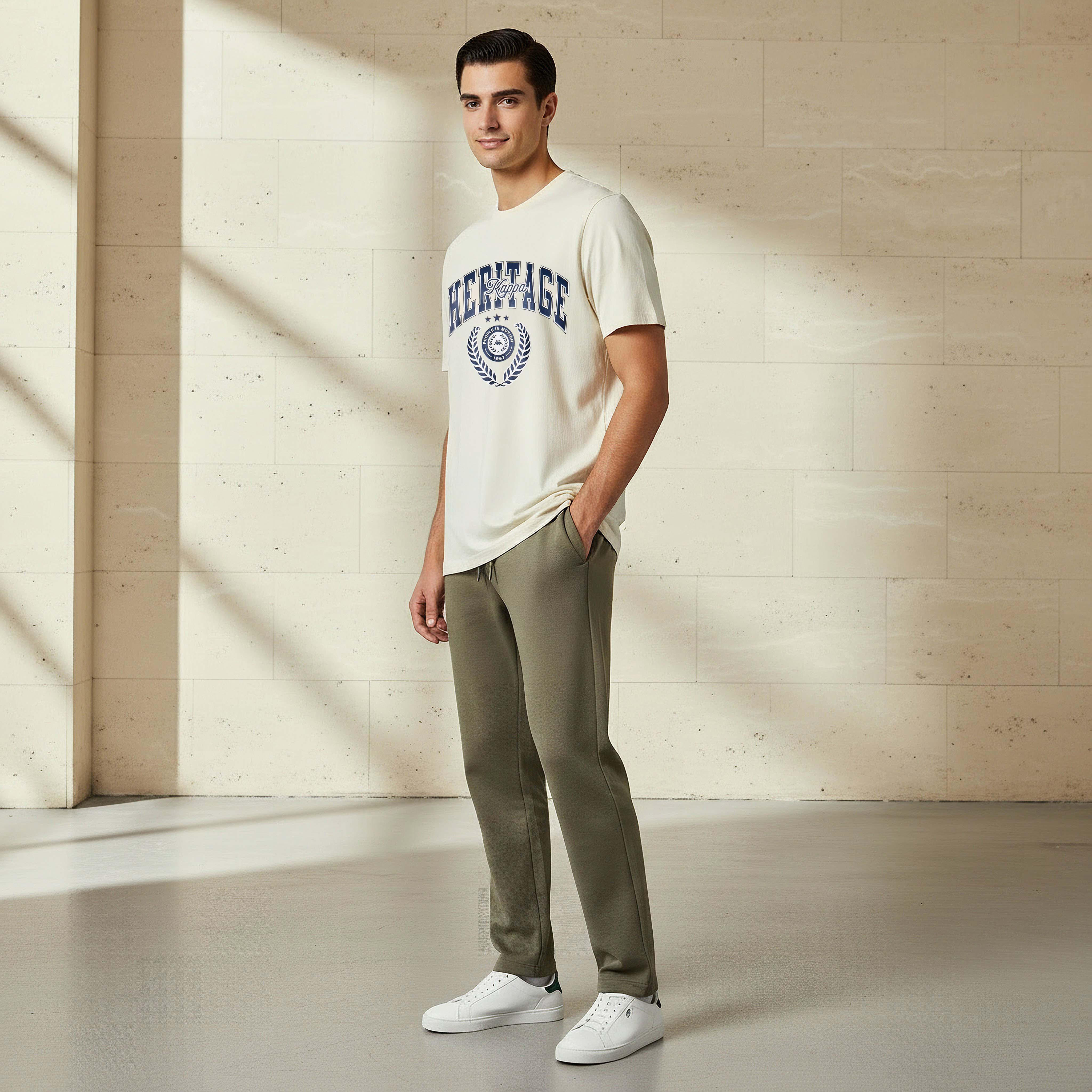 Kappa Men 2-Way Stretch T-shirt-men-clothing-sportswearandactivewear-tshirtsandpolos-image-2