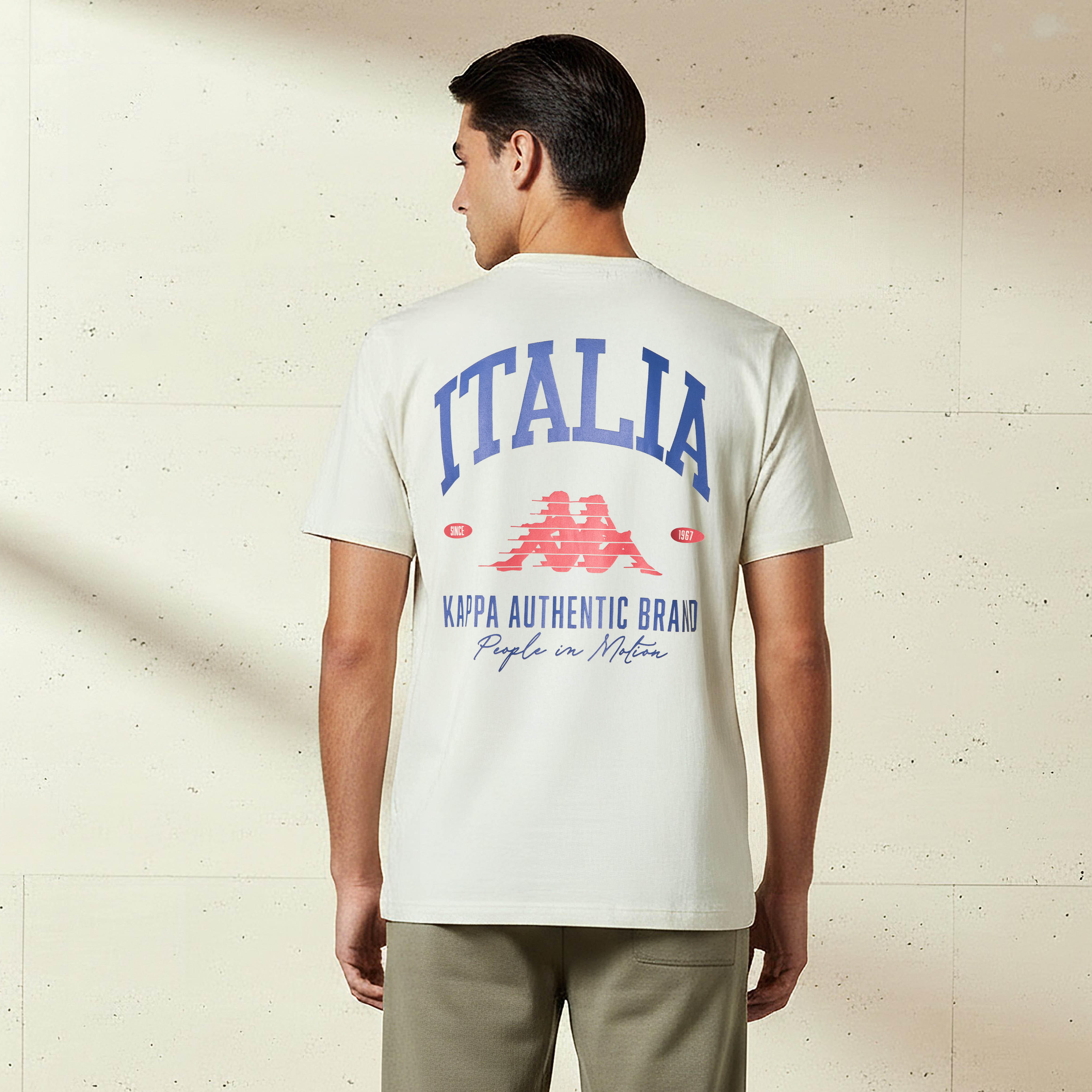 Kappa Men Logo Print T-shirt-men-clothing-sportswearandactivewear-tshirtsandpolos-image-3