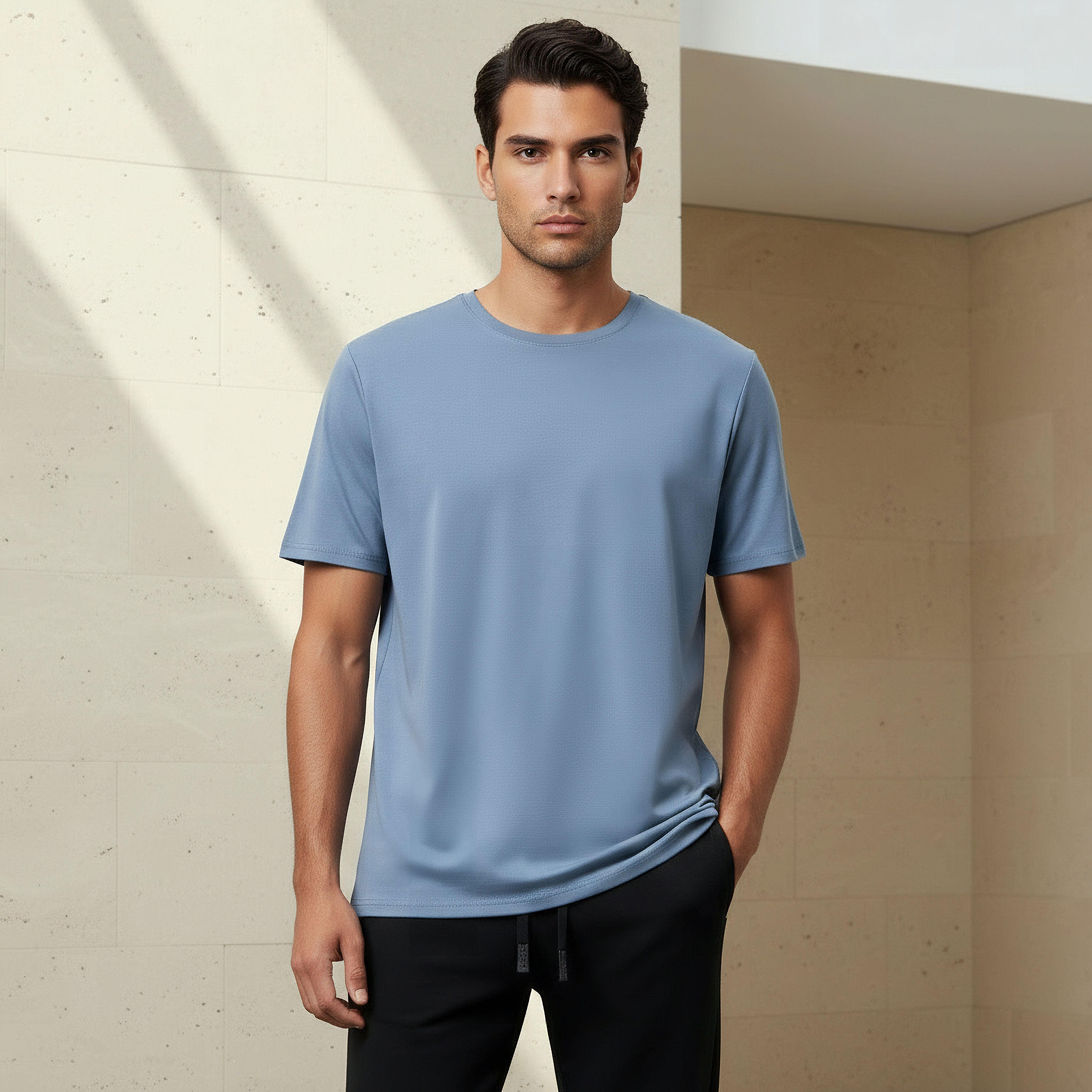 Love Pangolin Men T-shirt-men-clothing-sportswearandactivewear-tshirtsandpolos-image-1