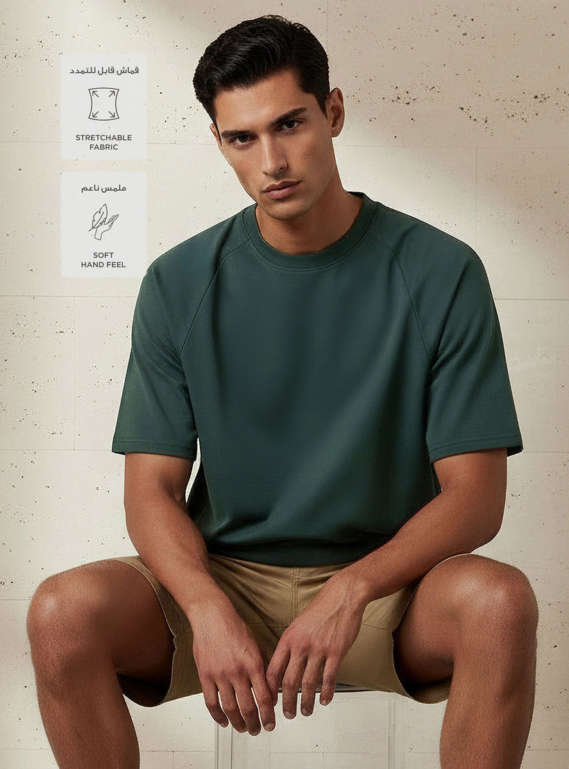 Love Pangolin Men Raglan Sleeves Oversized T-shirt-men-clothing-sportswearandactivewear-tshirtsandpolos-image-3