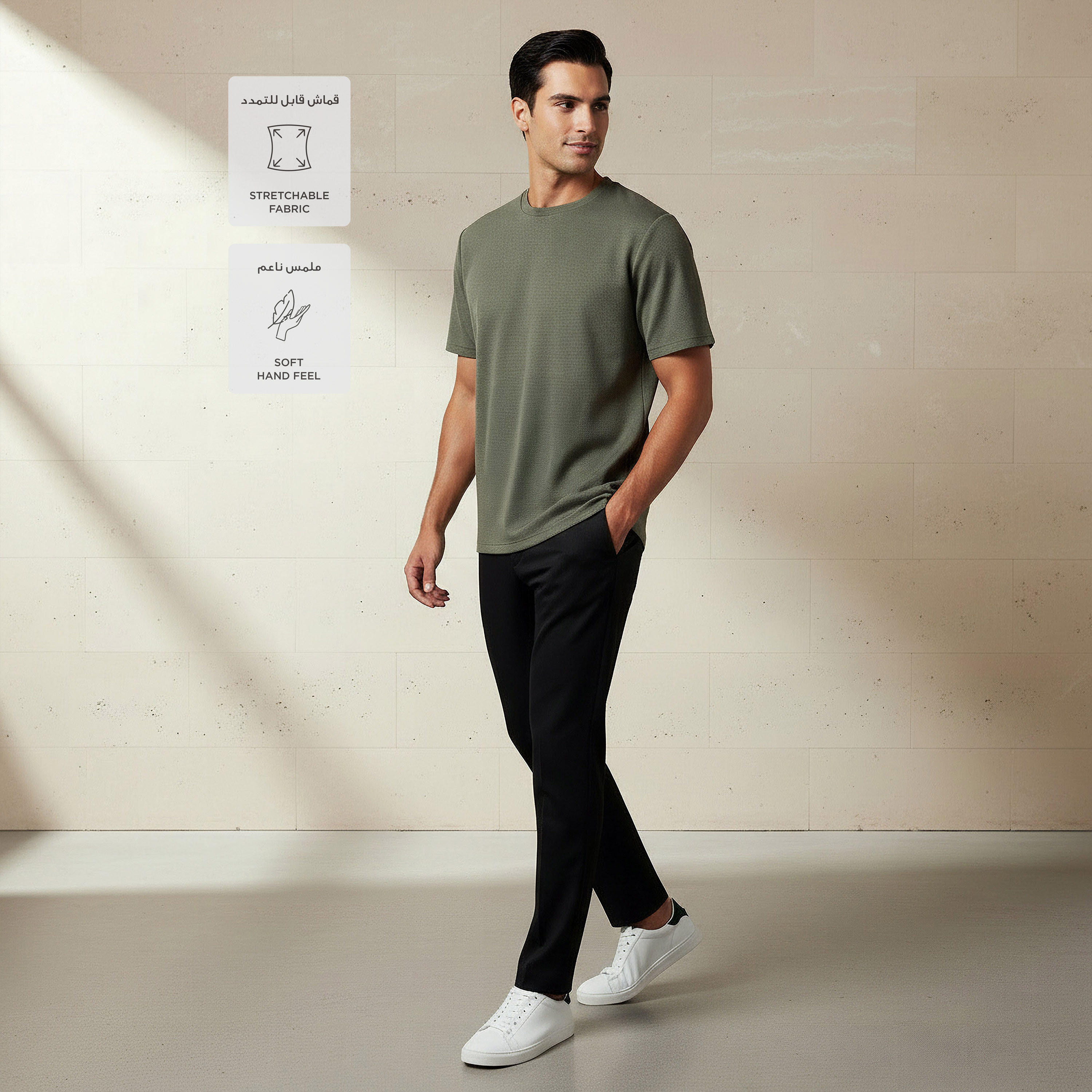 Love Pangolin Men Waffle Textured T-shirt-men-clothing-sportswearandactivewear-tshirtsandpolos-image-2