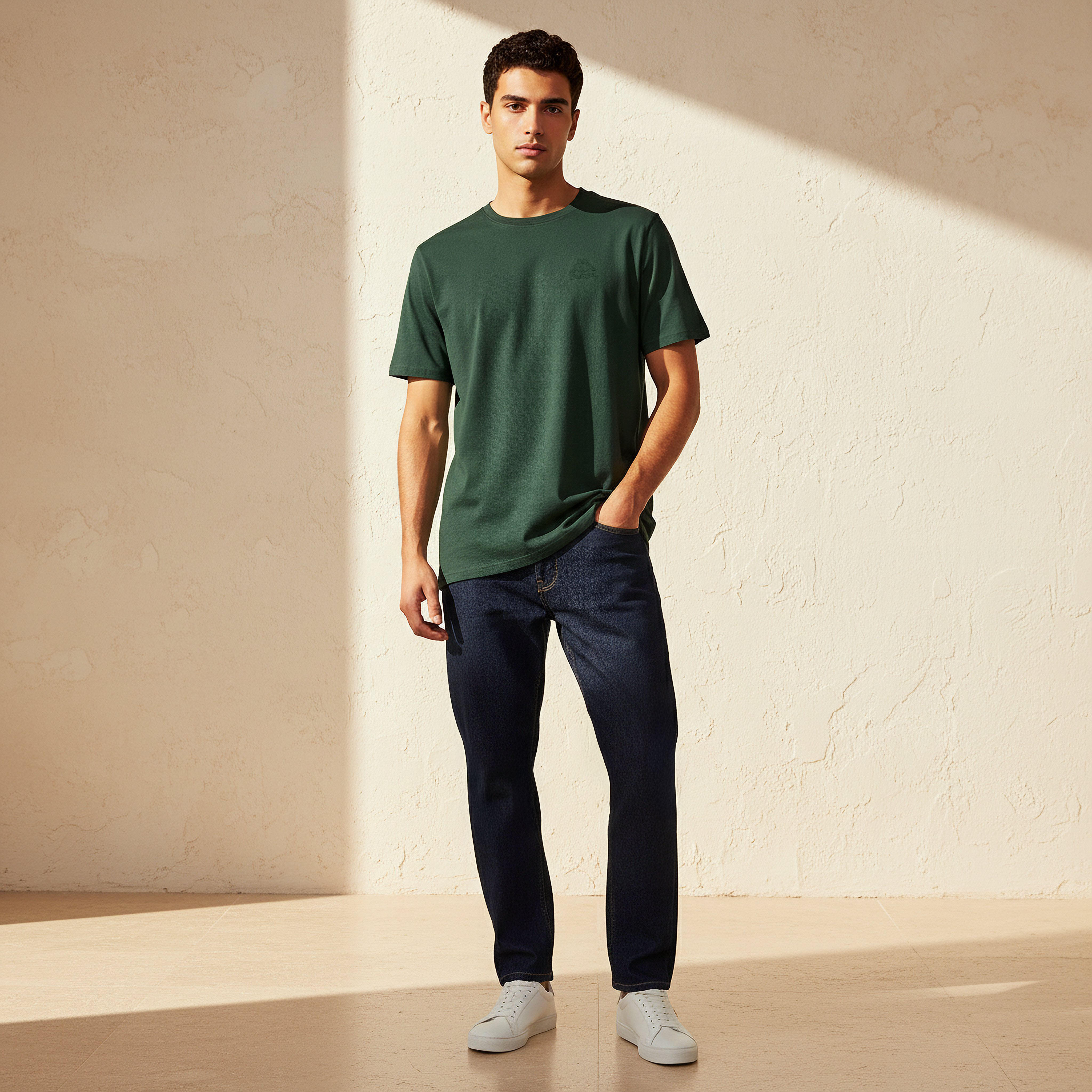 Kappa Men Embroidered T-shirt-men-clothing-sportswearandactivewear-tshirtsandpolos-image-3