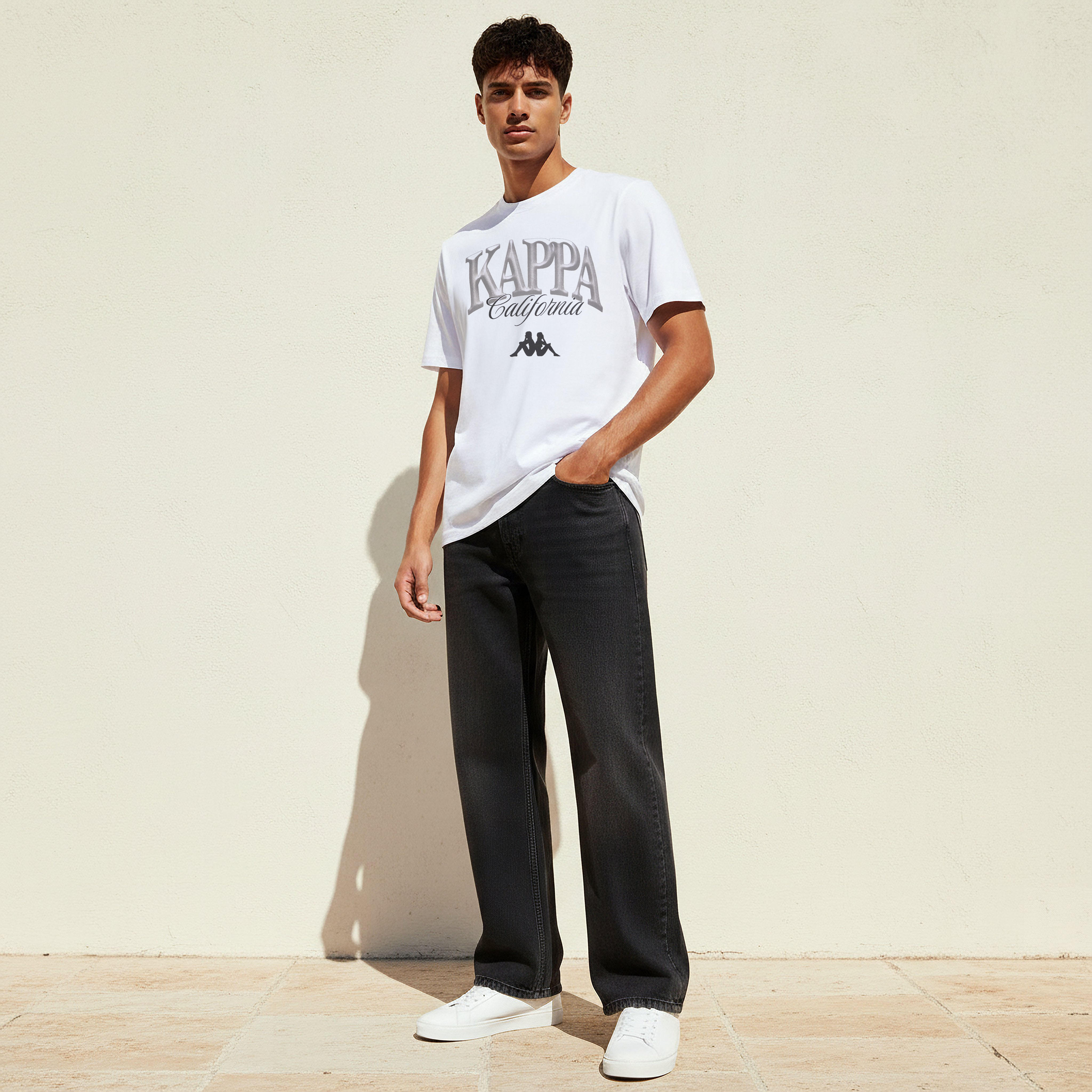 تيشيرت بطبعات شعار للرجال من كابا-men-clothing-sportswearandactivewear-tshirtsandpolos-image-2