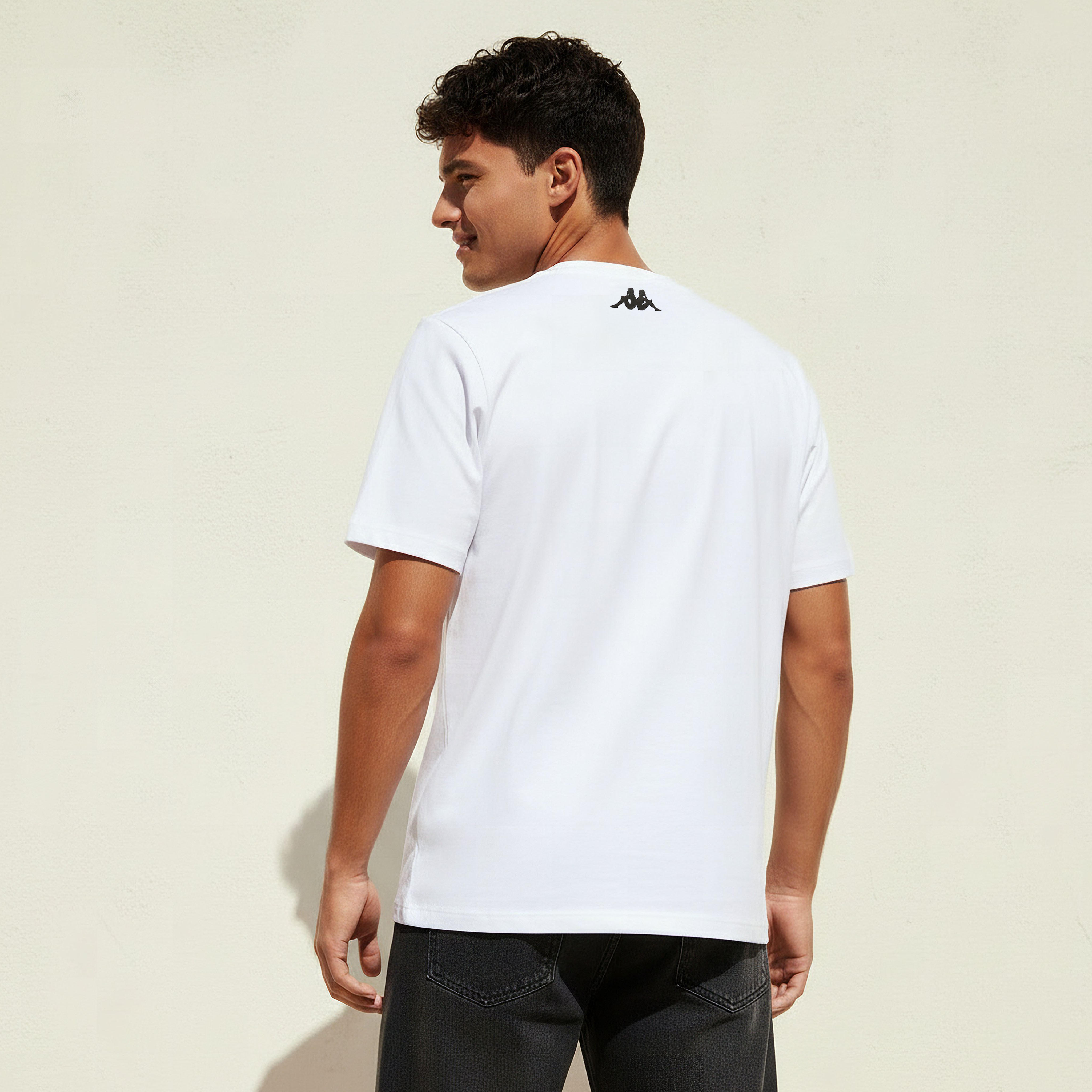 تيشيرت بطبعات شعار للرجال من كابا-men-clothing-sportswearandactivewear-tshirtsandpolos-image-1