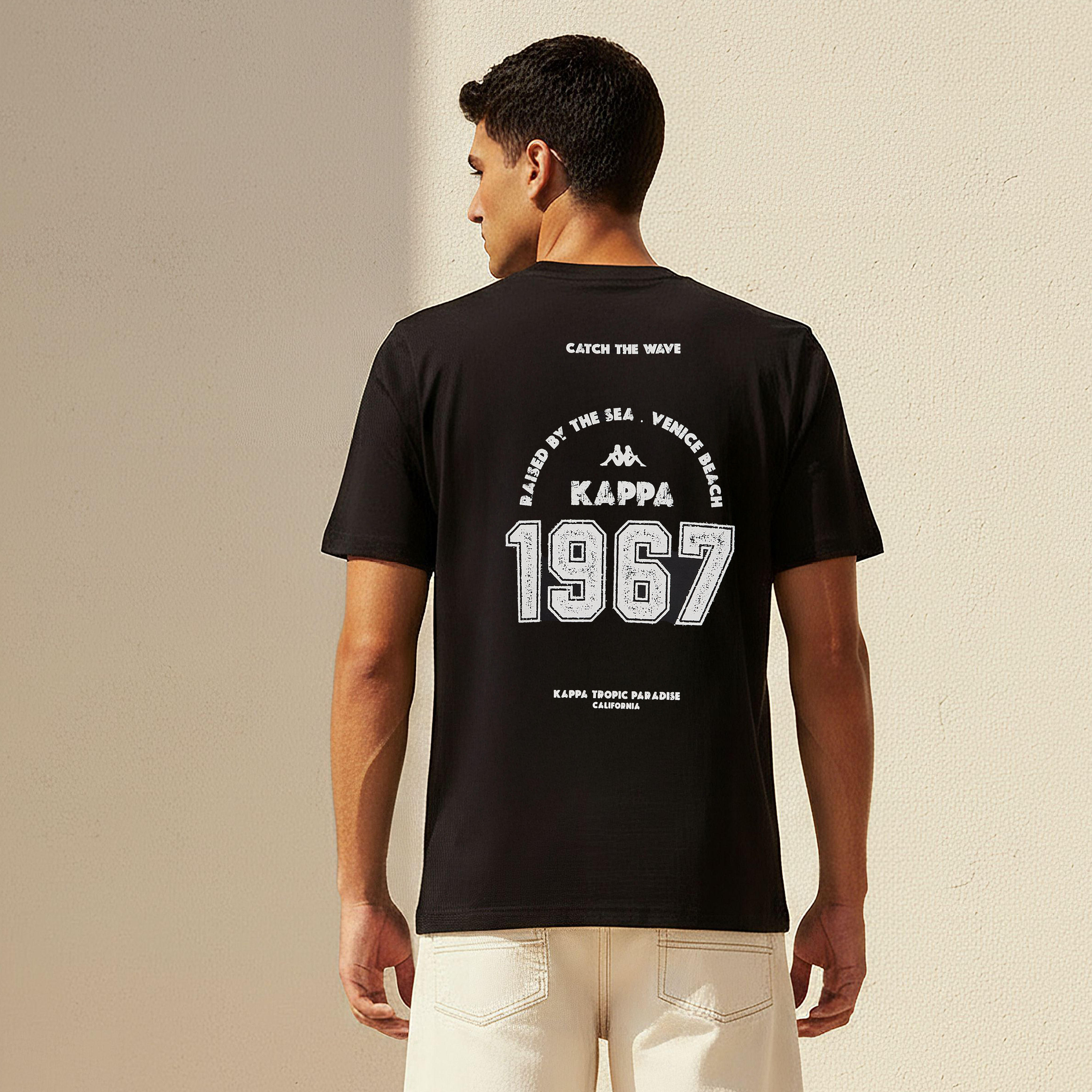 Kappa Men Slogan Print T-shirt-men-clothing-sportswearandactivewear-tshirtsandpolos-image-1