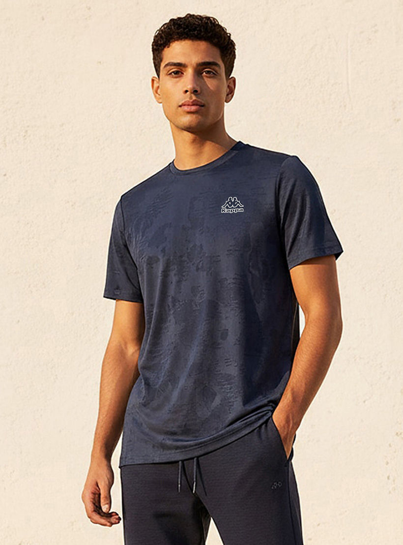Kappa Men 2-Way Stretch T-shirt-men-clothing-sportswearandactivewear-tshirtsandpolos-image-1