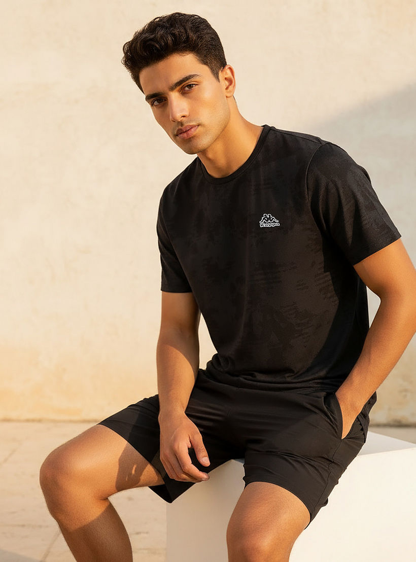 Kappa Men 2-Way Stretch T-shirt-men-clothing-sportswearandactivewear-tshirtsandpolos-image-1