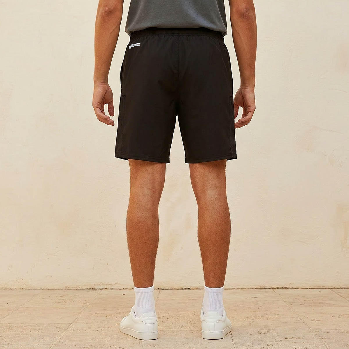 Kappa Men Mesh Panel Shorts-men-clothing-bottoms-shorts-image-4