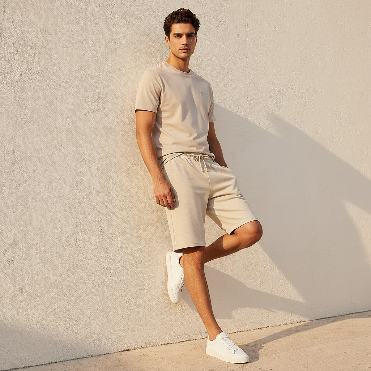 Kappa Men Logo Embroidered Shorts-men-clothing-bottoms-shorts-image-3