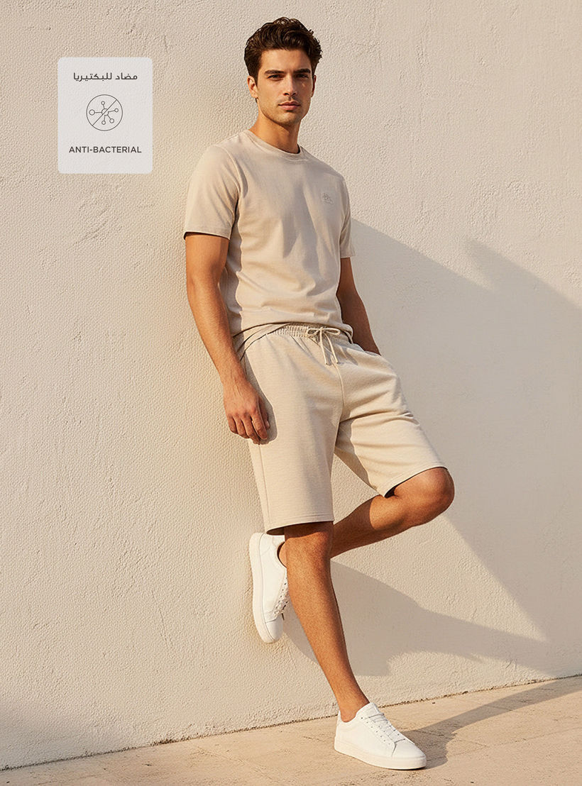 شورت رجالي بتطريز شعار من كابا-men-clothing-bottoms-shorts-image-3