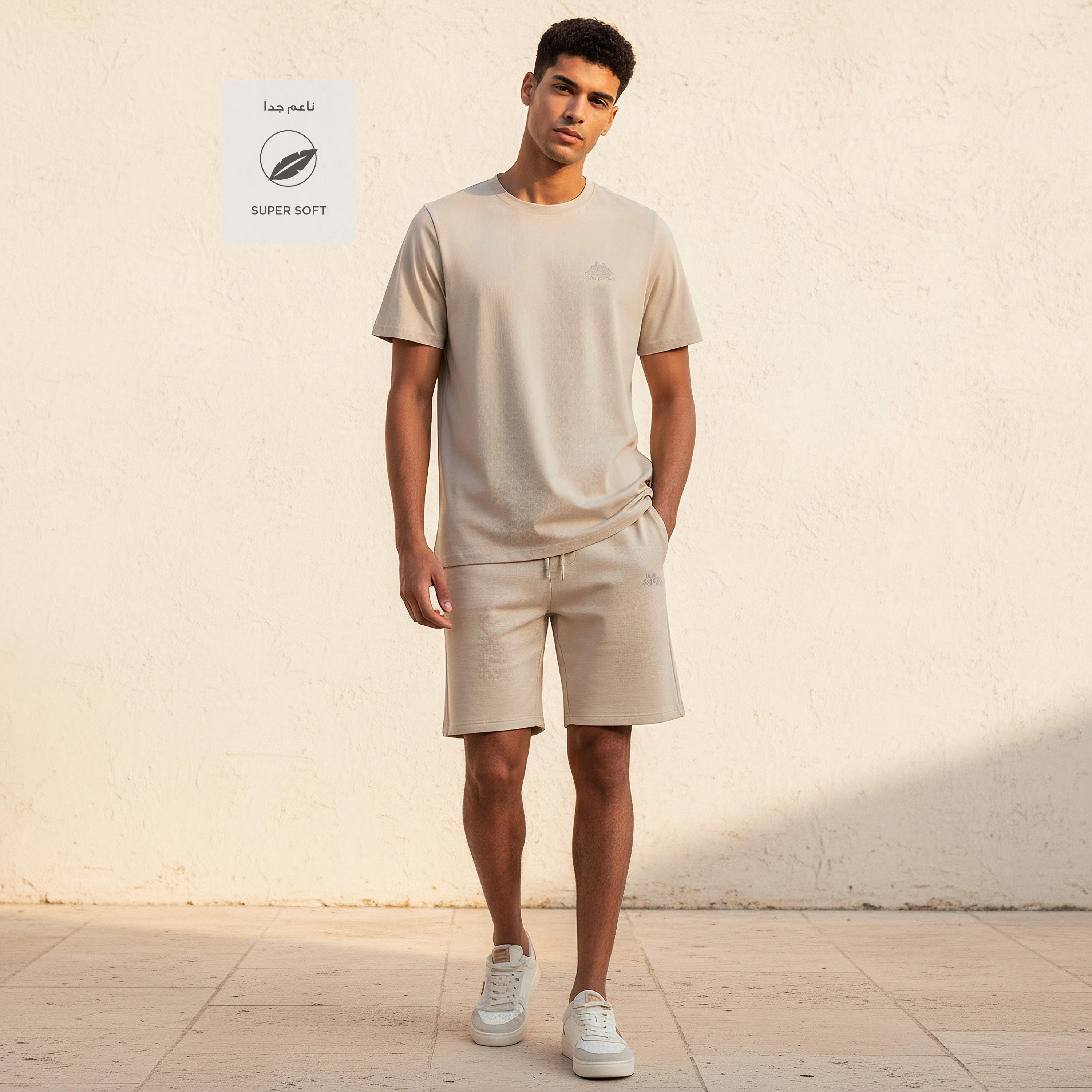 Kappa Men Logo Print T-shirt-men-clothing-sportswearandactivewear-tshirtsandpolos-image-3