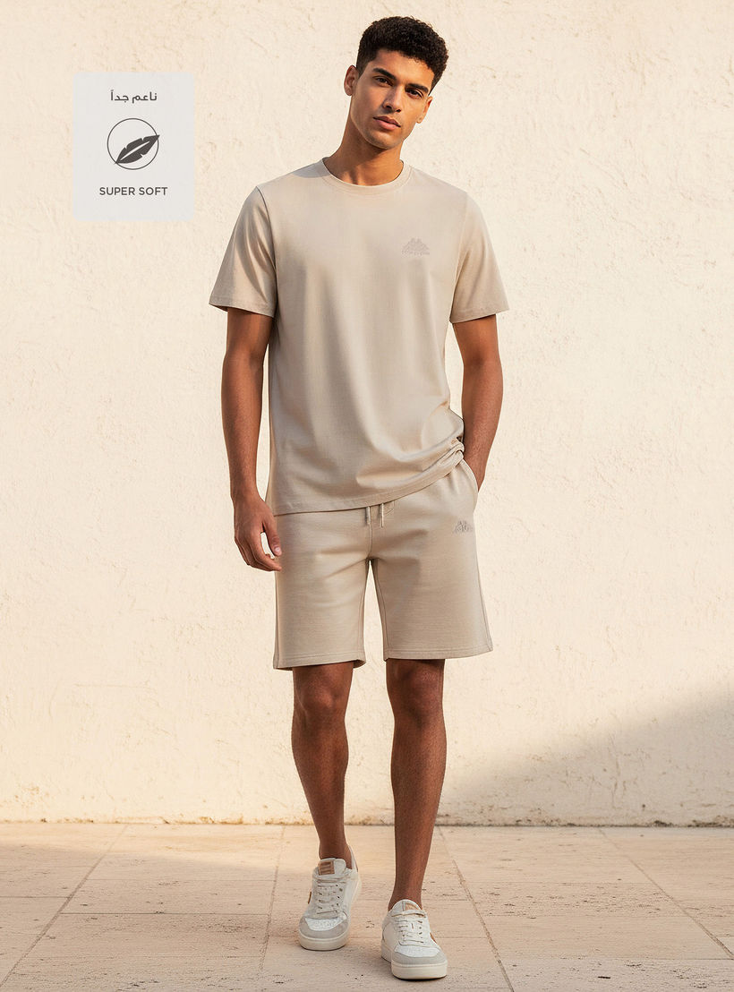 Kappa Men Logo Print T-shirt-men-clothing-sportswearandactivewear-tshirtsandpolos-image-3