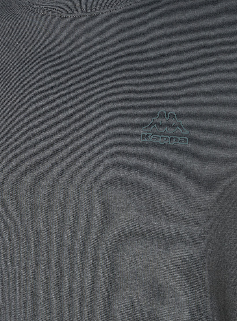 Kappa Men Logo Print T-shirt-men-clothing-sportswearandactivewear-tshirtsandpolos-image-2