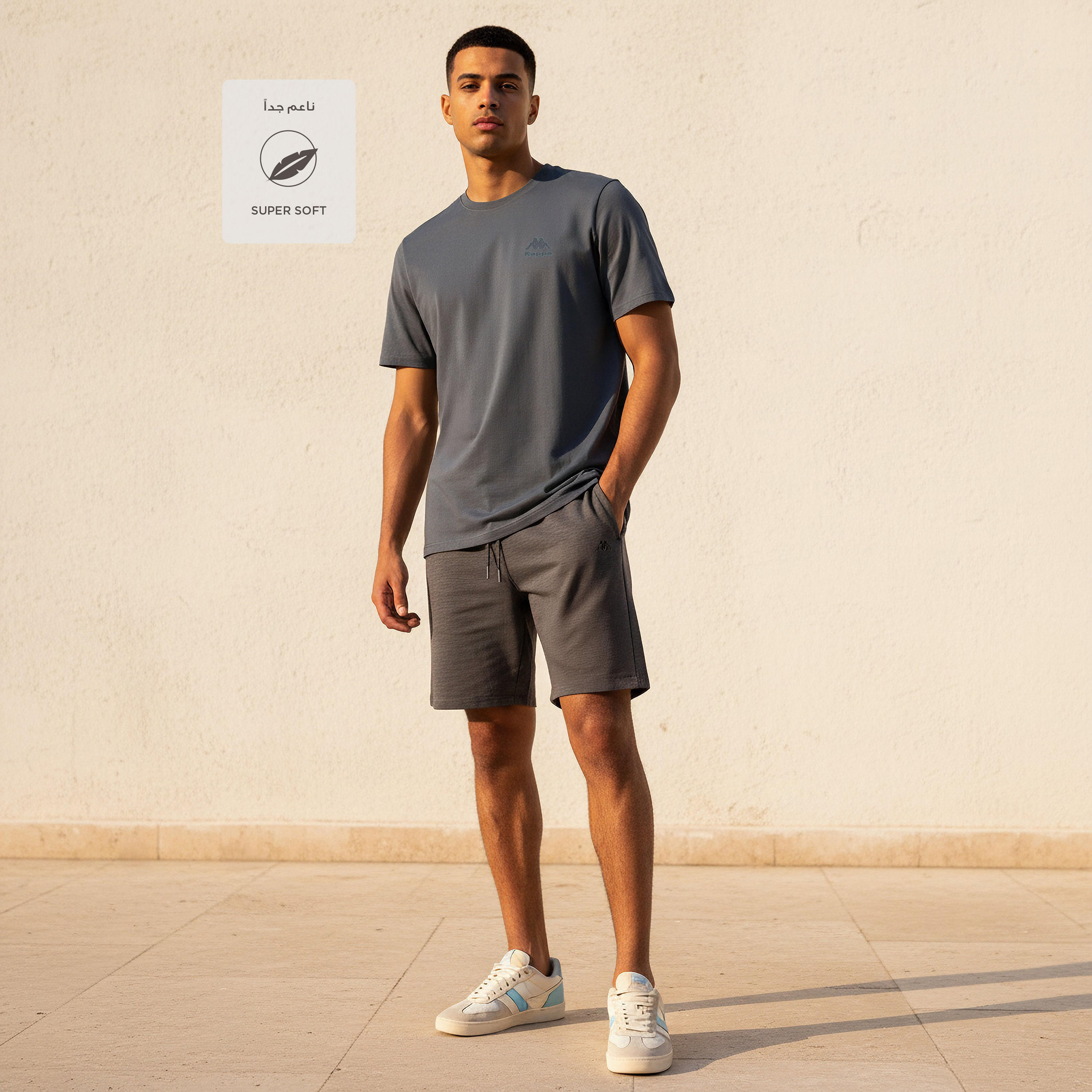 Kappa Men Logo Print T-shirt-men-clothing-sportswearandactivewear-tshirtsandpolos-image-3