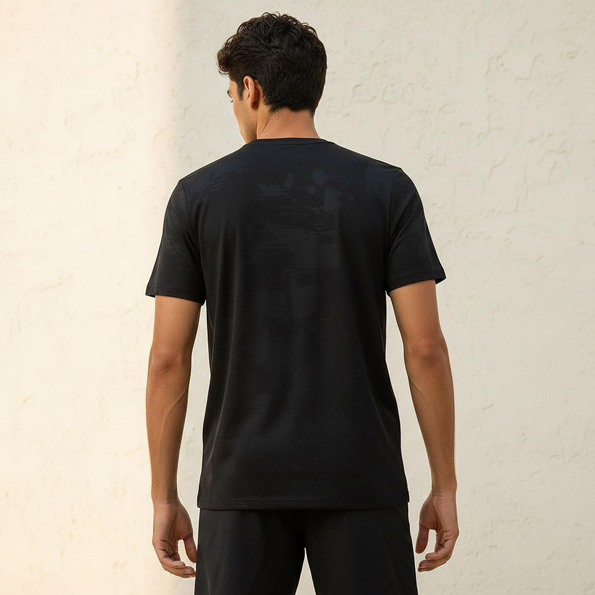 Kappa Men Performance Textured T-shirt-men-clothing-sportswearandactivewear-tshirtsandpolos-image-4