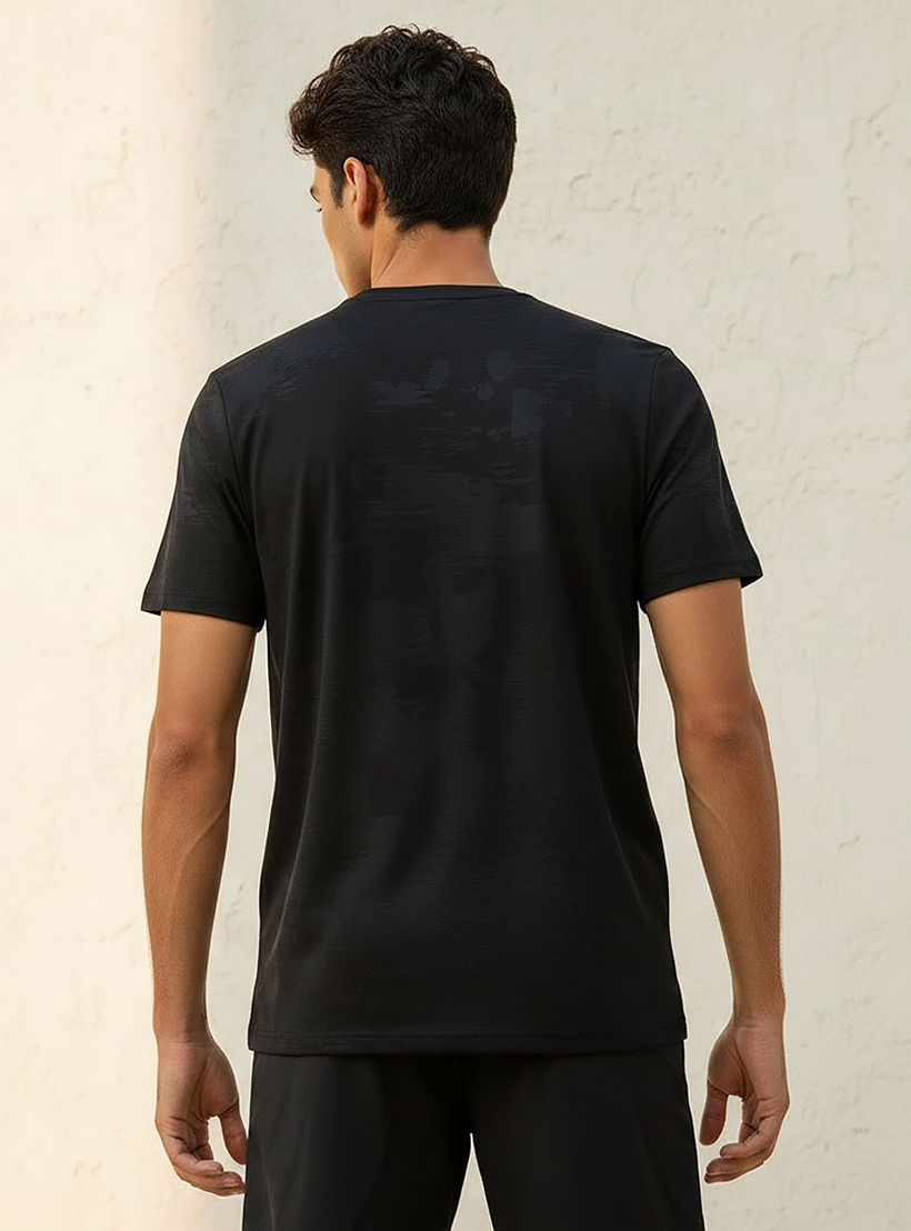 Kappa Men Performance Textured T-shirt-men-clothing-sportswearandactivewear-tshirtsandpolos-image-4