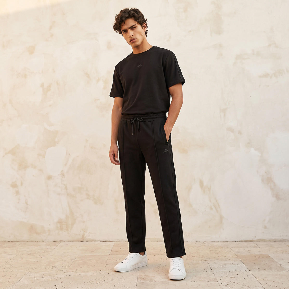 Kappa Drawstring Waist Track Pants-men-clothing-sportswearandactivewear-bottoms-joggers-image-3