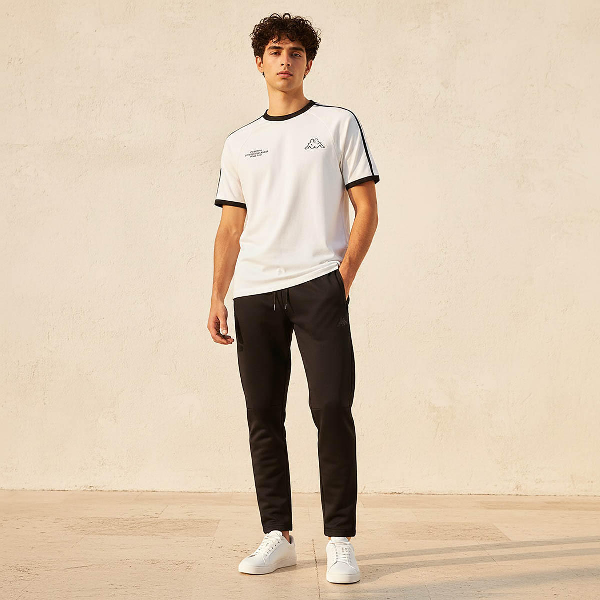 Kappa Men 2 Way Stretch Printed T-shirt-men-clothing-sportswearandactivewear-tshirtsandpolos-image-3