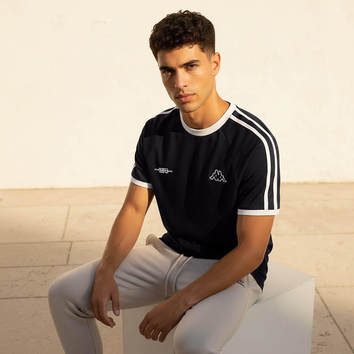 Kappa Men 2 Way Stretch Printed T-shirt-men-clothing-sportswearandactivewear-tshirtsandpolos-image-5