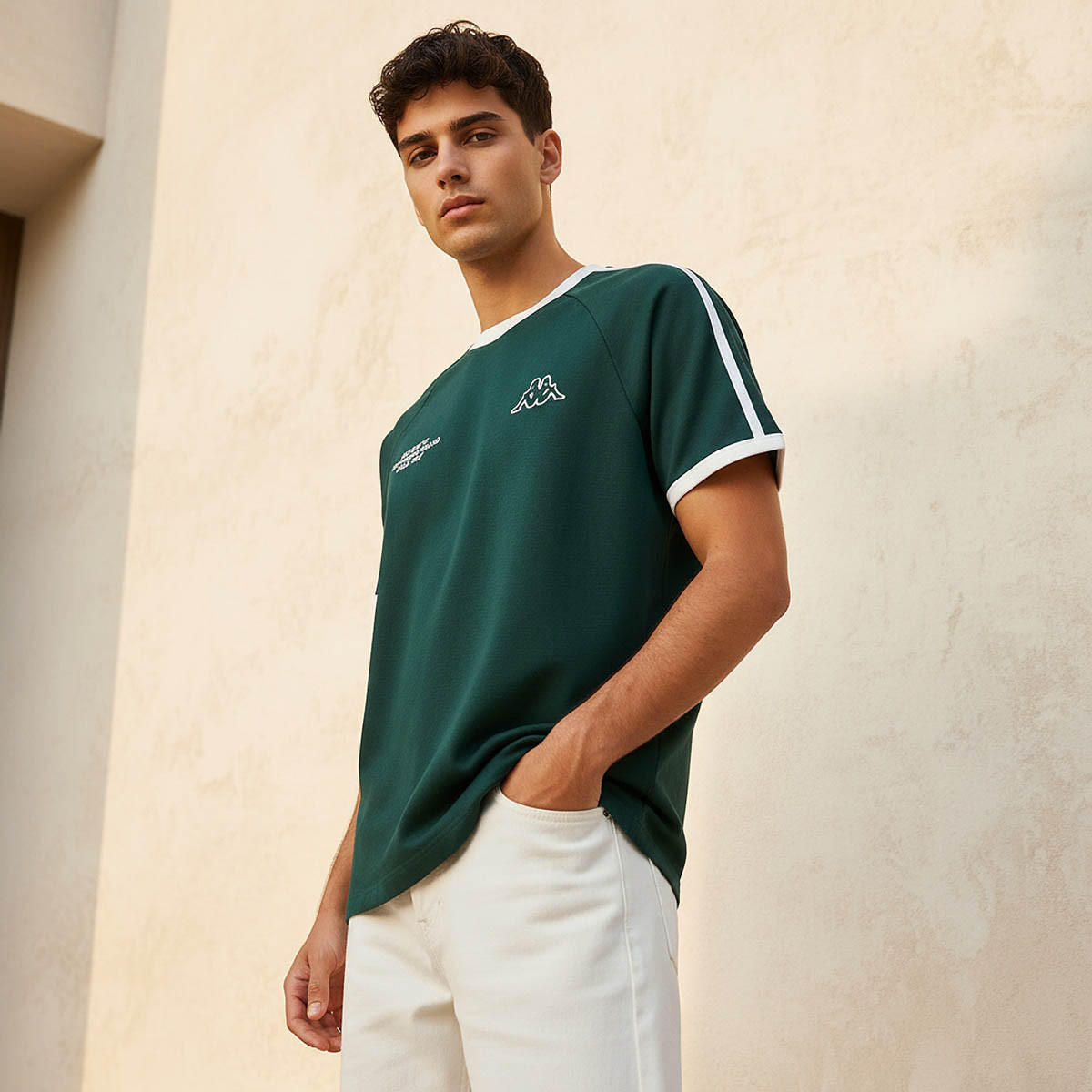 تيشيرت مطاطي بطبعات للرجال من كابا-men-clothing-sportswearandactivewear-tshirtsandpolos-image-5
