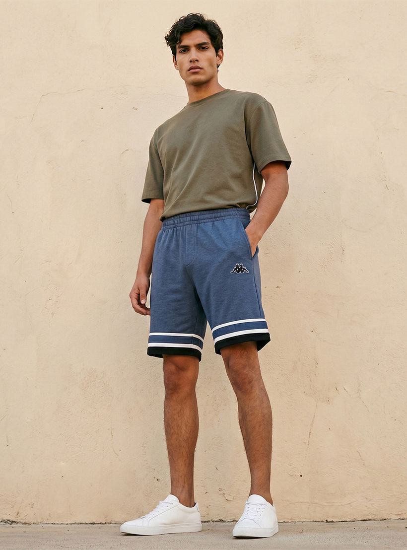 Kappa Men Elasticated Waist Shorts-men-clothing-bottoms-shorts-image-3
