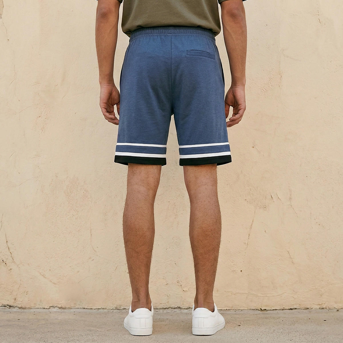 Kappa Men Elasticated Waist Shorts-men-clothing-bottoms-shorts-image-4