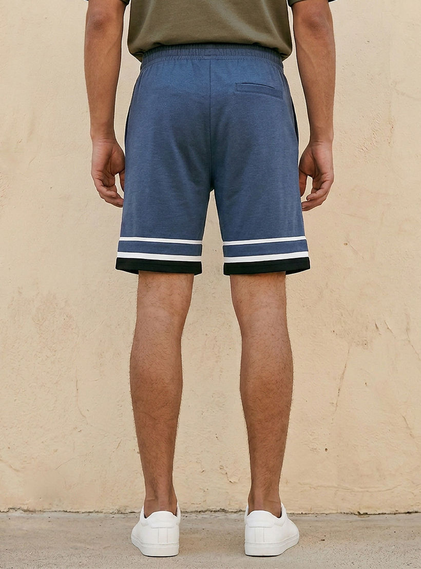 Kappa Men Elasticated Waist Shorts-men-clothing-bottoms-shorts-image-4