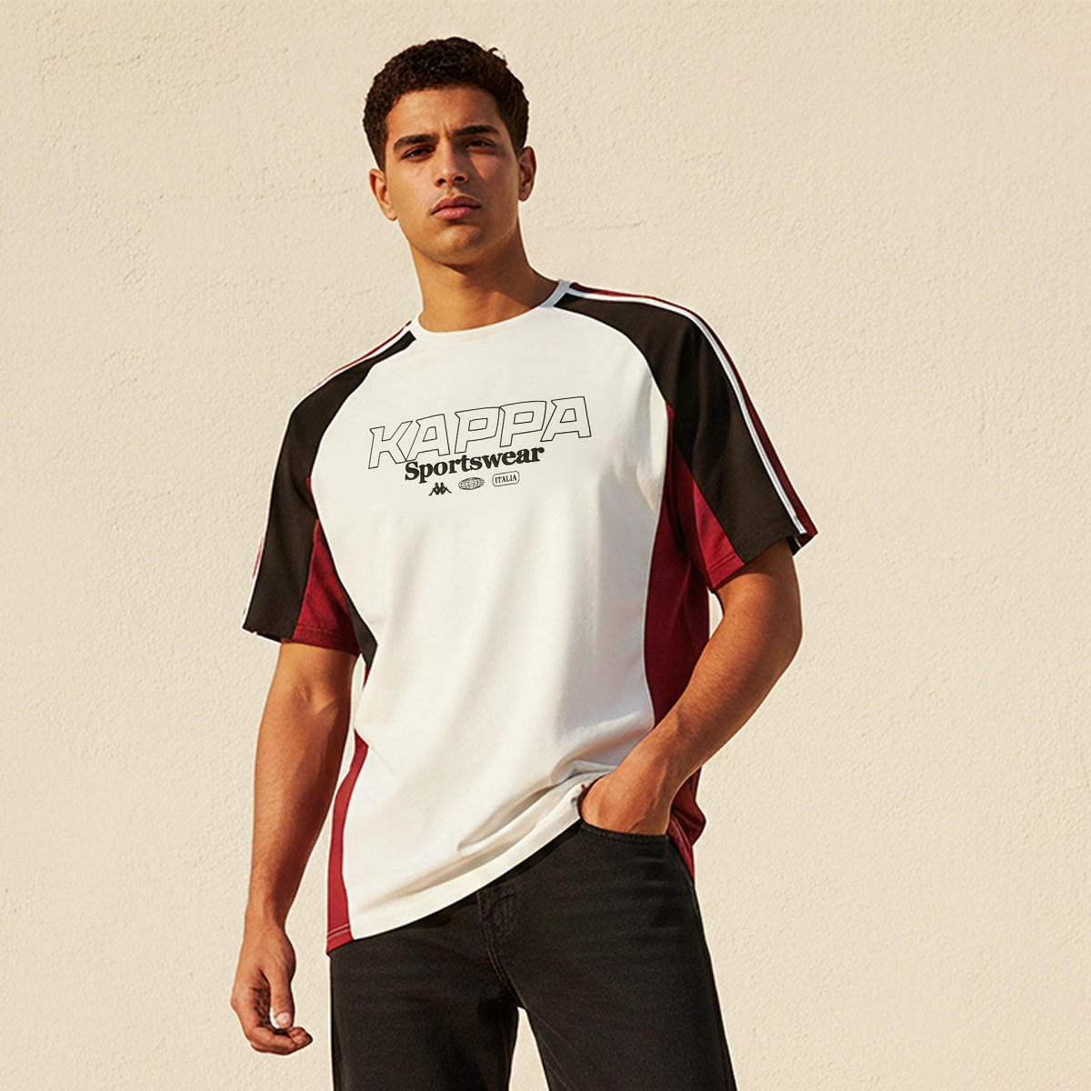 Kappa 2 Way Stretch T-shirt-men-clothing-sportswearandactivewear-tshirtsandpolos-image-1