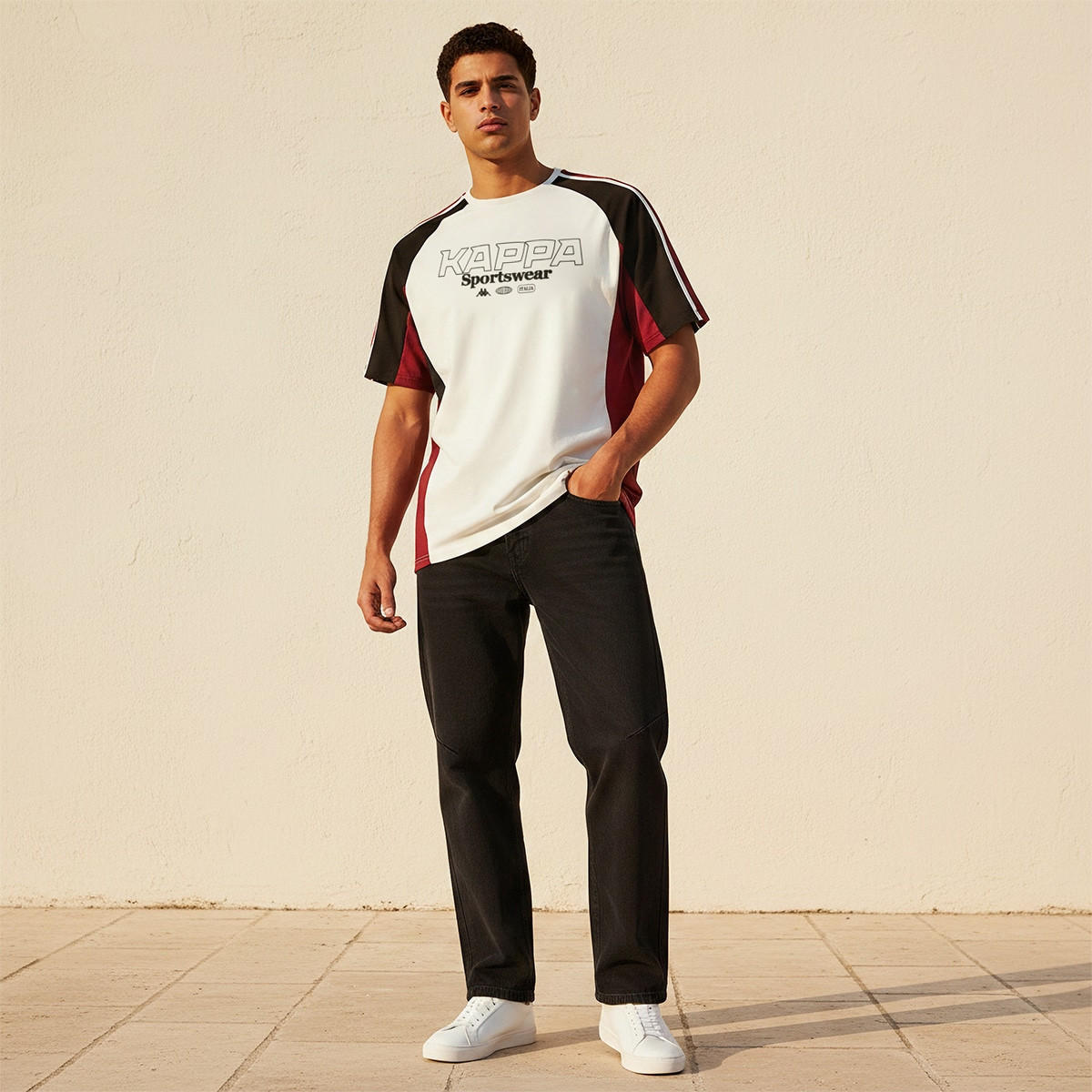Kappa 2 Way Stretch T-shirt-men-clothing-sportswearandactivewear-tshirtsandpolos-image-3