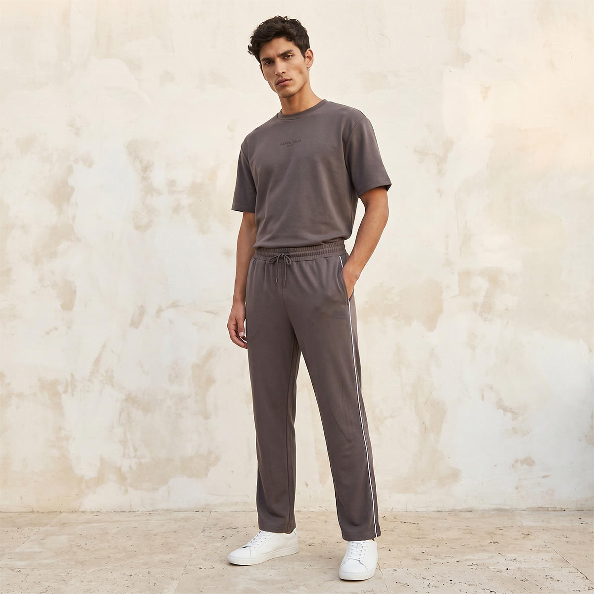 Kappa Soft Touch Drawstring Waist Track Pants-men-clothing-sportswearandactivewear-tracksuits-image-3
