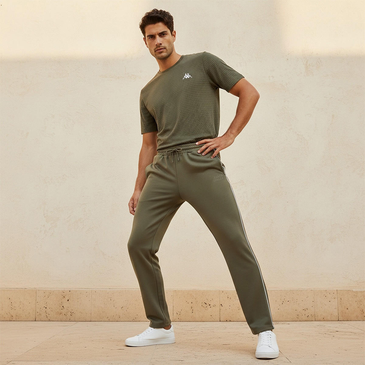 Kappa Soft Touch Drawstring Waist Track Pants-men-clothing-sportswearandactivewear-bottoms-joggers-image-3