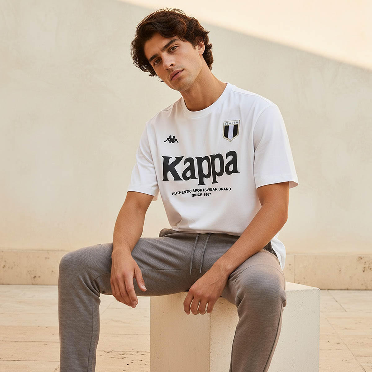 تيشيرت بطبعات شعار للرجال من كابا-men-clothing-sportswearandactivewear-tshirtsandpolos-image-5