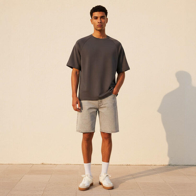 تيشيرت مرن فضفاض من لوف بانجولين-men-clothing-sportswearandactivewear-tshirtsandpolos-image-2