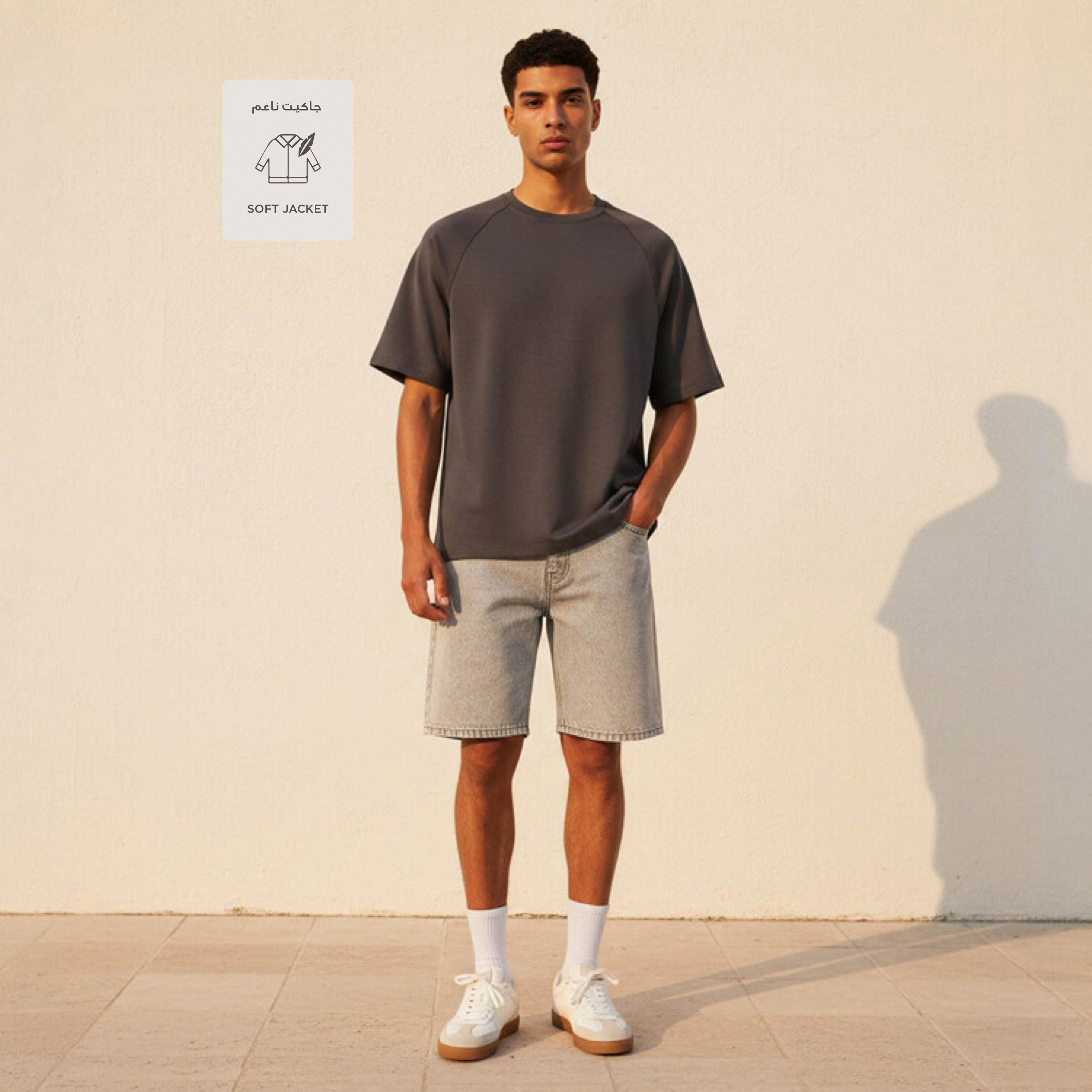 تيشيرت مرن فضفاض من لوف بانجولين-men-clothing-sportswearandactivewear-tshirtsandpolos-image-3