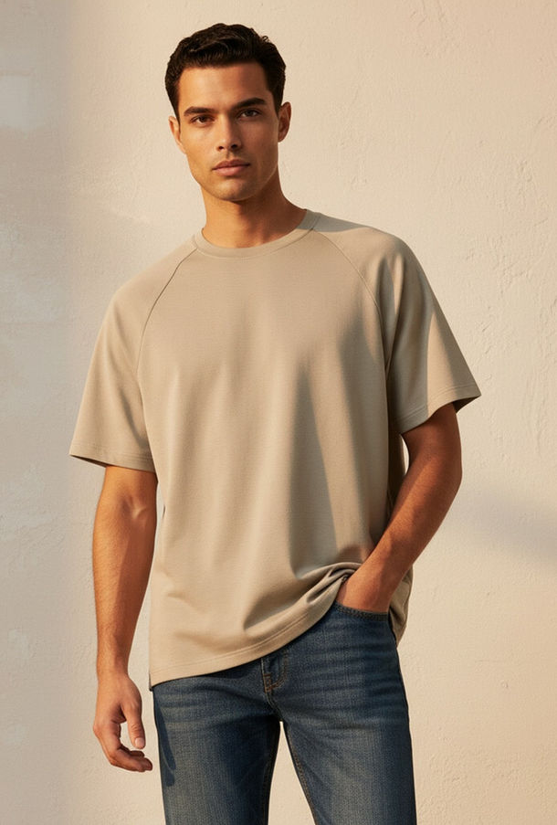 Love Pangolin 2 Way Stretch Oversized T-shirt-men-clothing-sportswearandactivewear-image-1